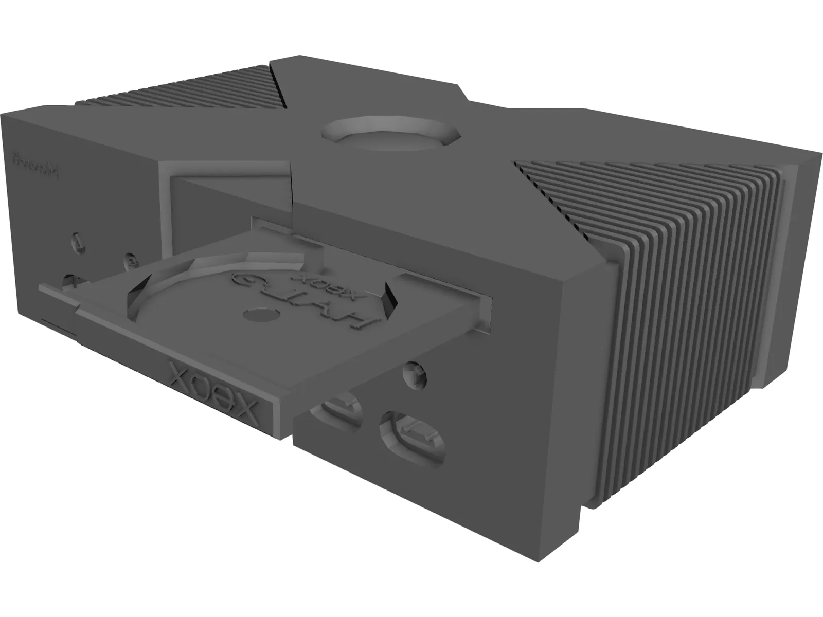 XBox Console 3D Model