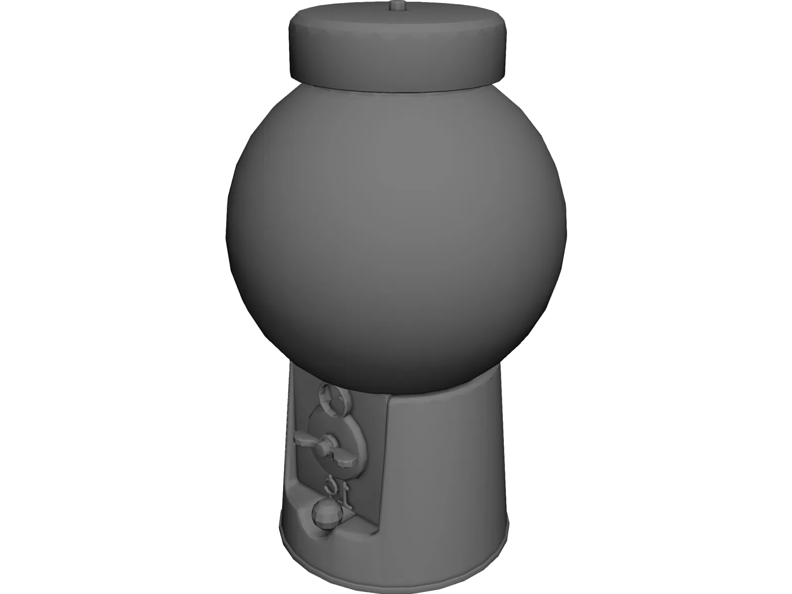 Gumball Machine 3D Model