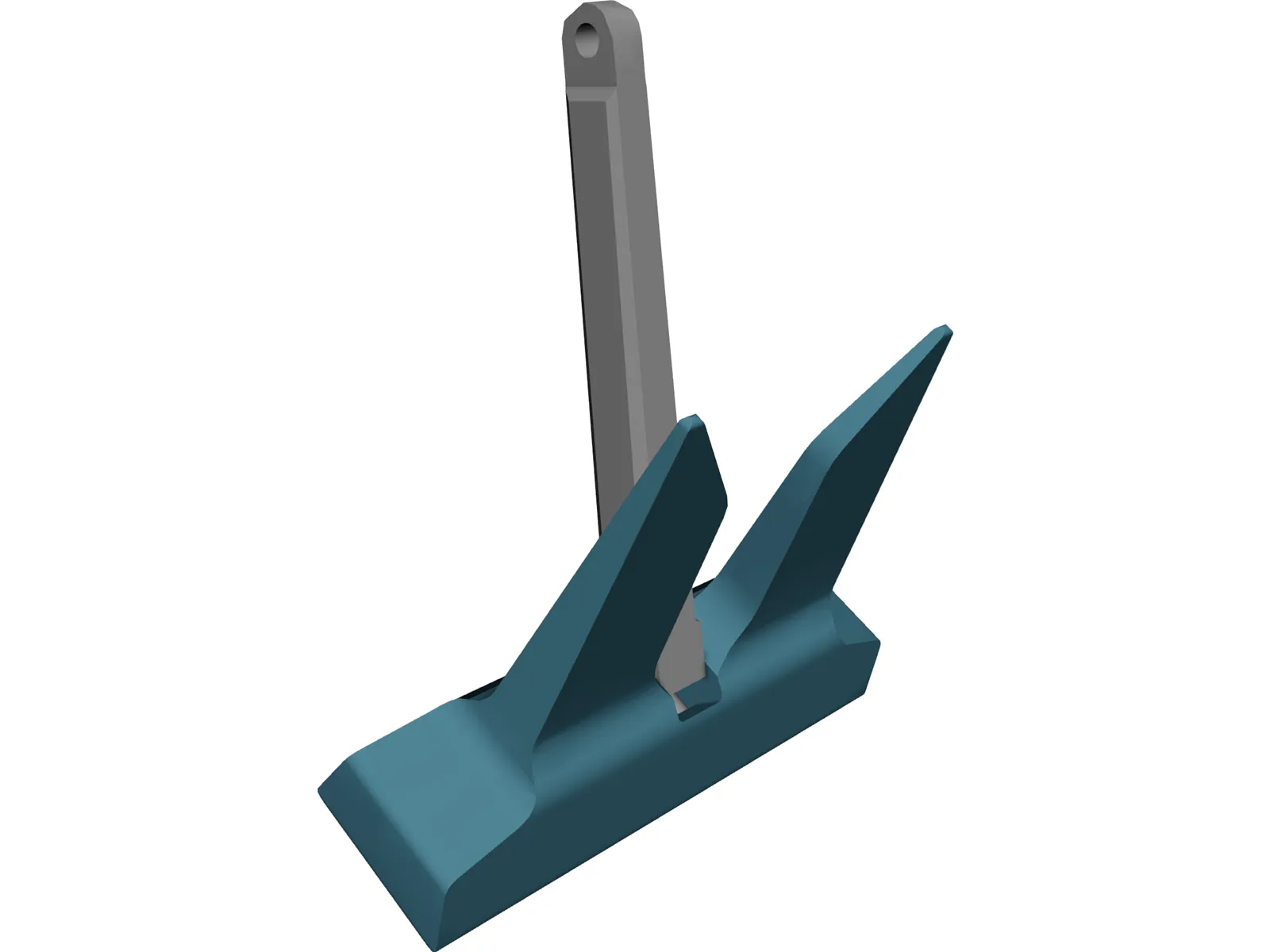 Danforth Anchor 3D Model