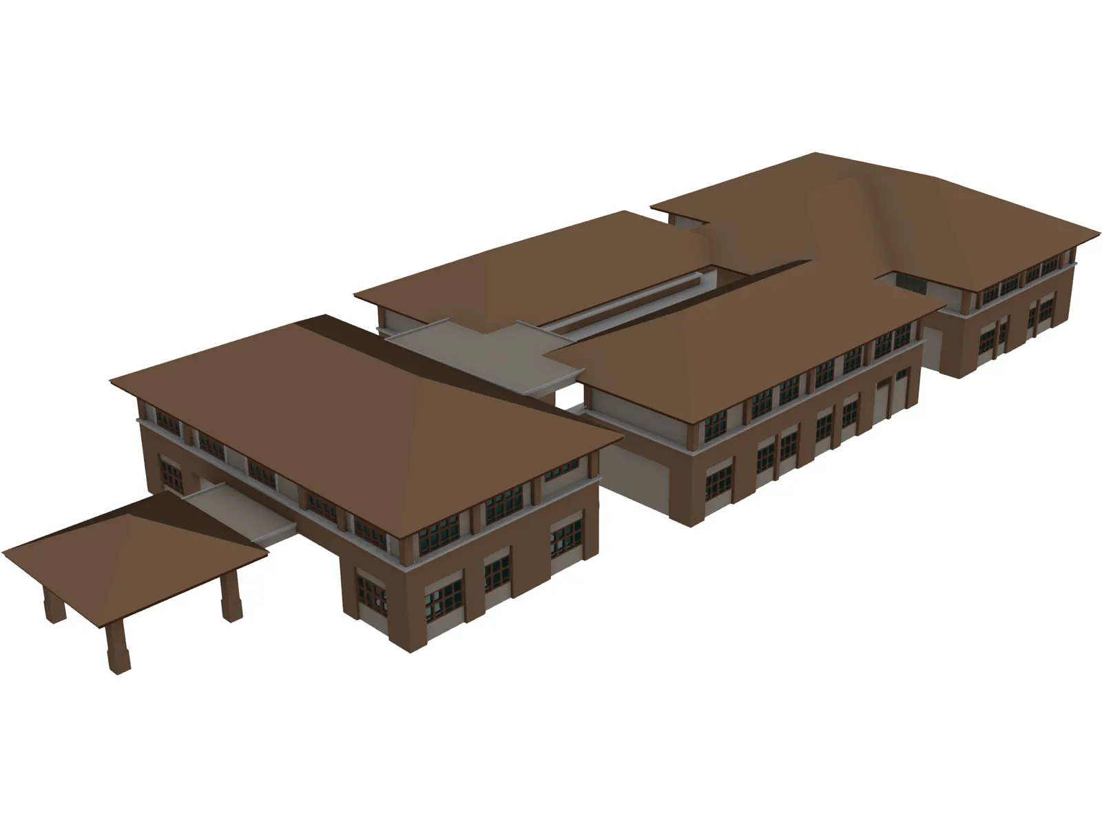 Multi Purpose Building 3D Model