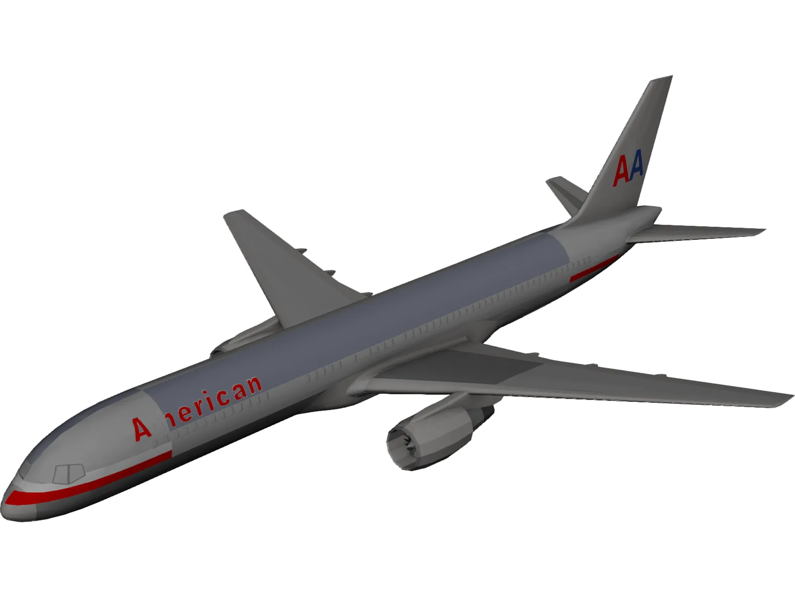 Boeing 757-200 3D Model