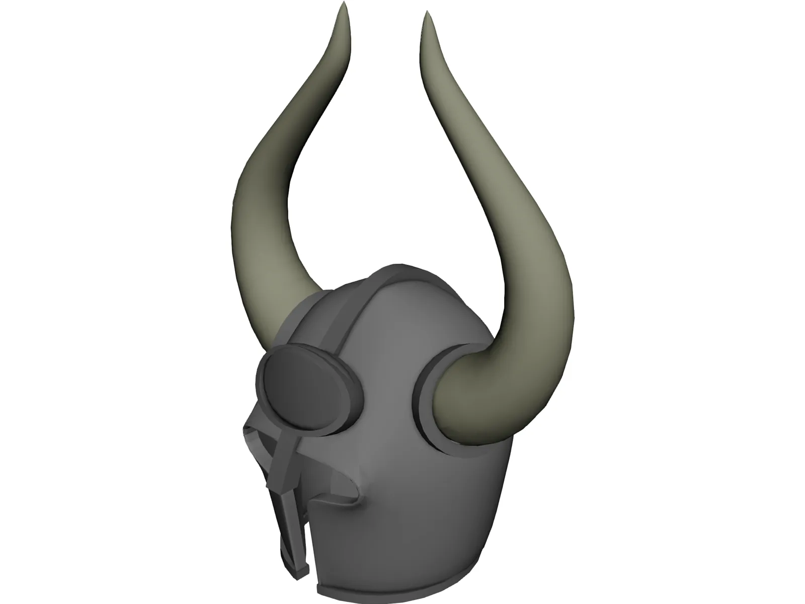 Viking Helmet 3D Model