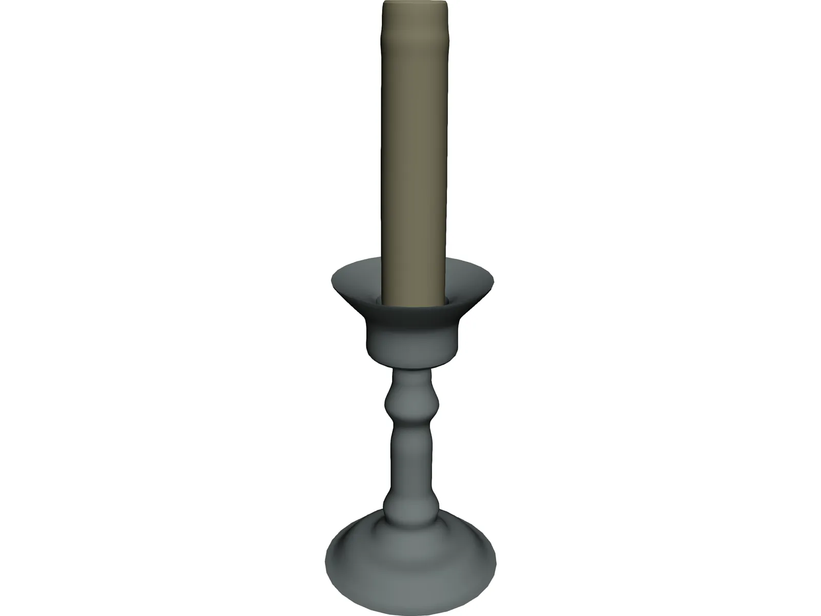 Candle 3D Model