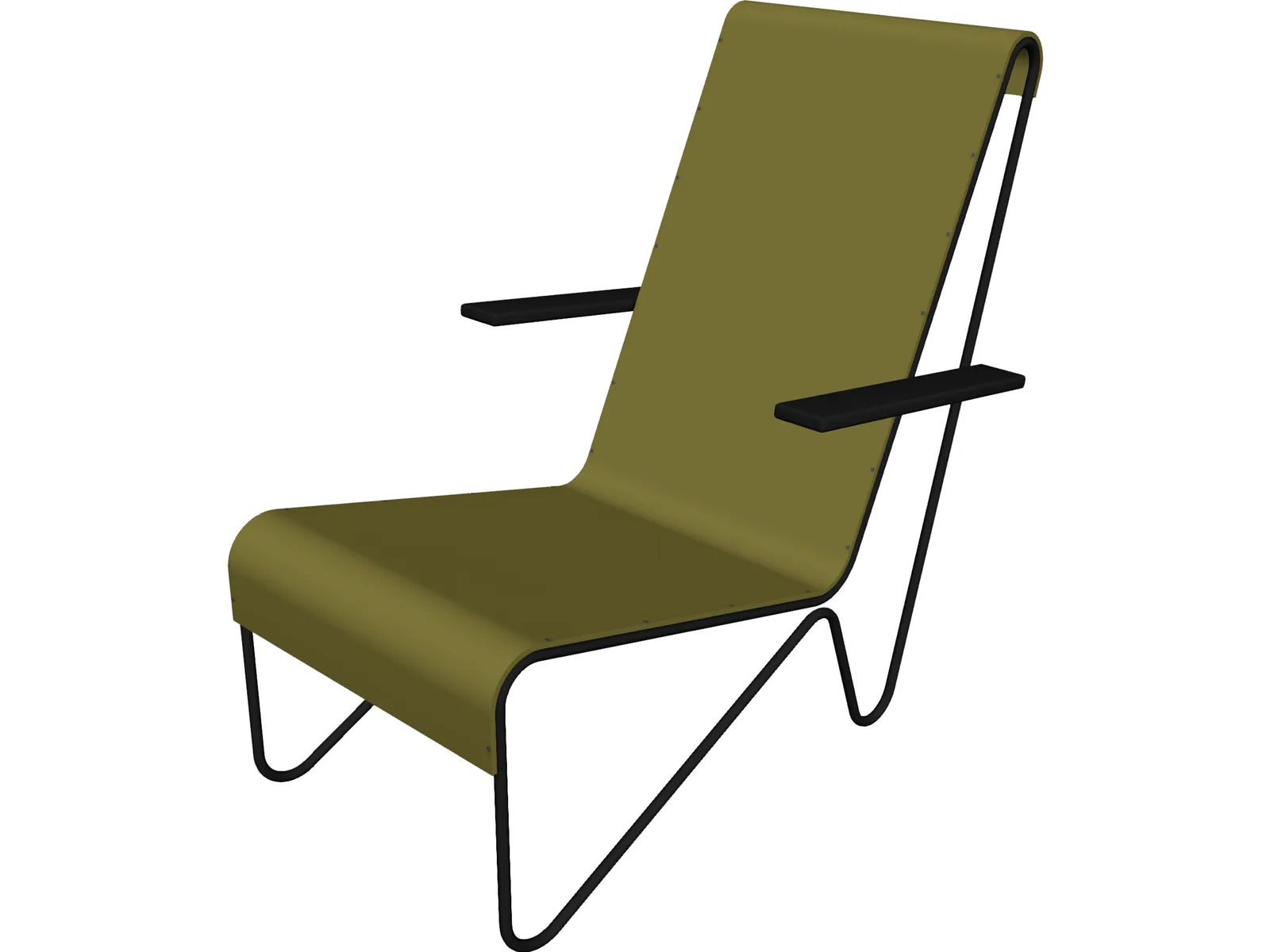 Home Design Chair 3D Model