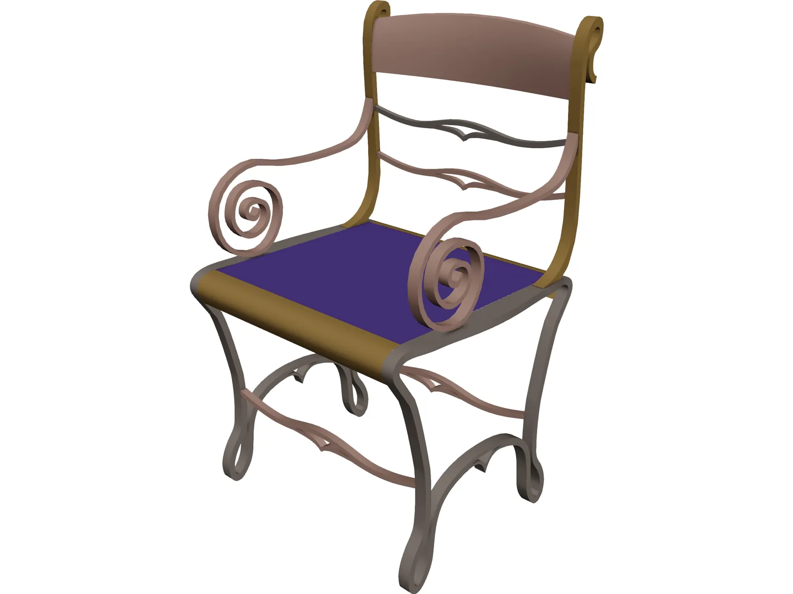 Porch Chair 3D Model