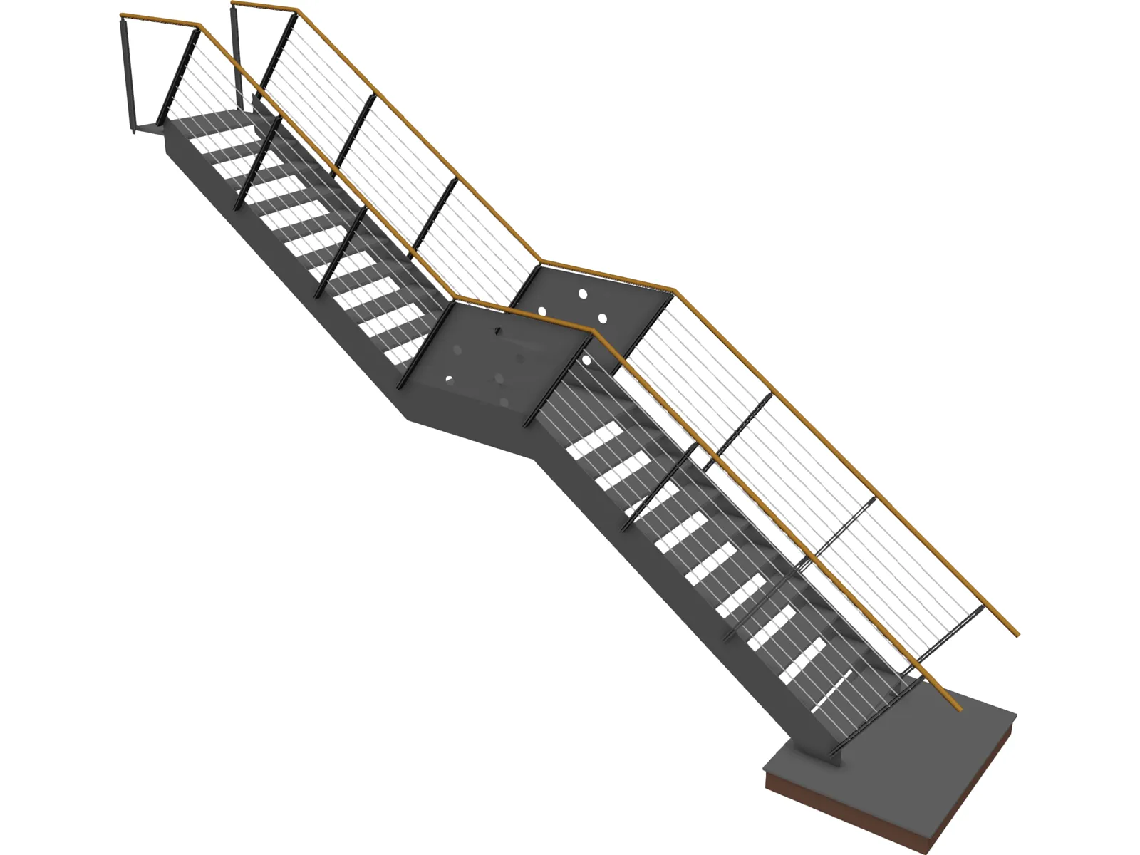 Stairs 3D Model