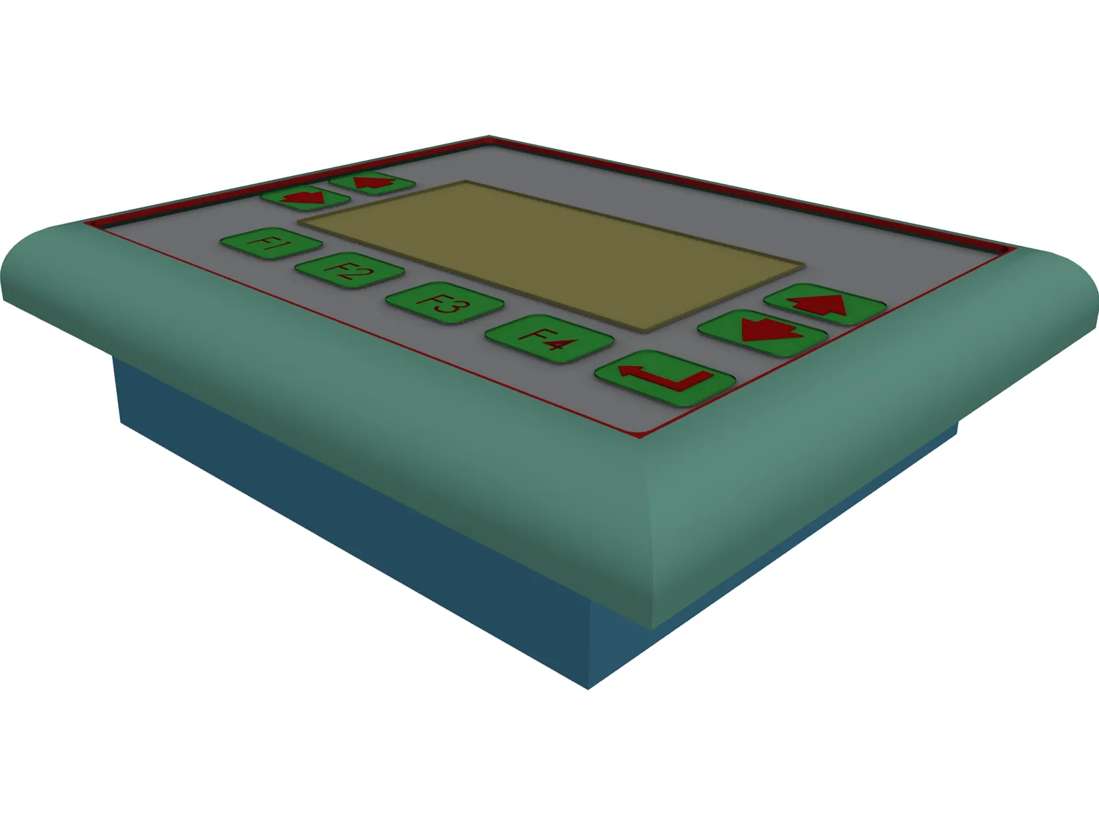 Control Panel 3D Model