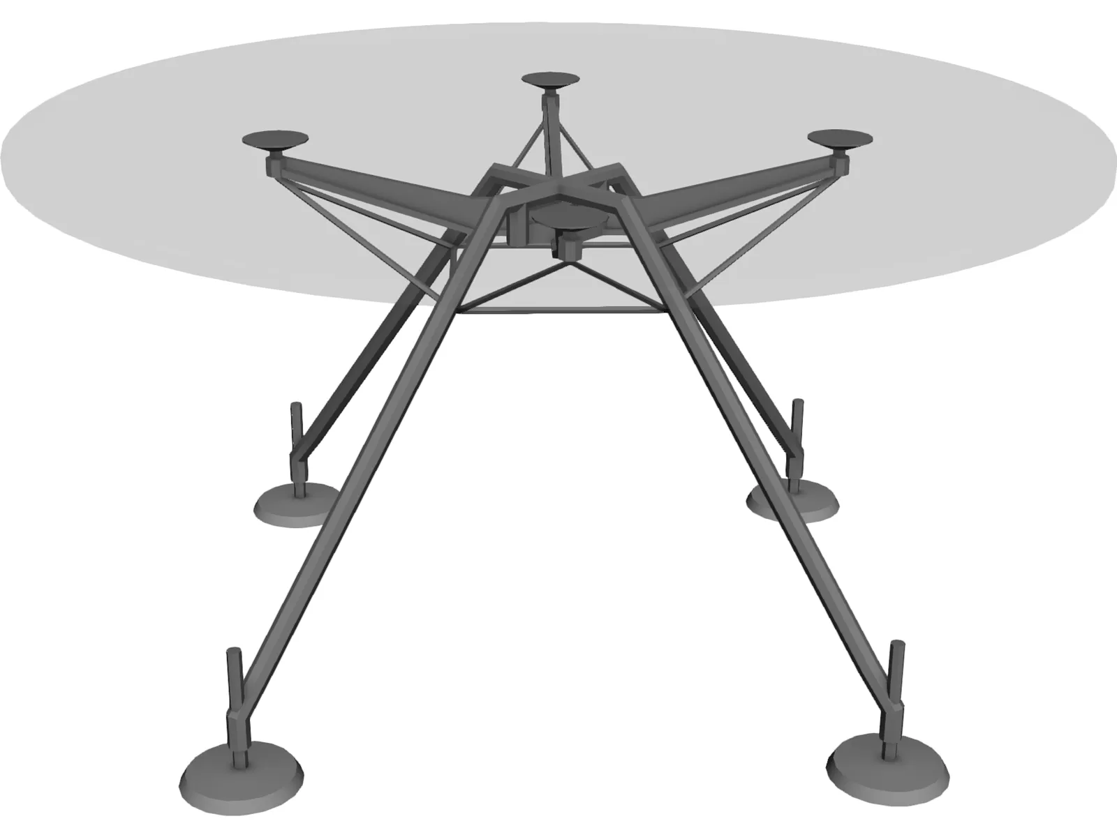 Table Hi-Tech 3D Model