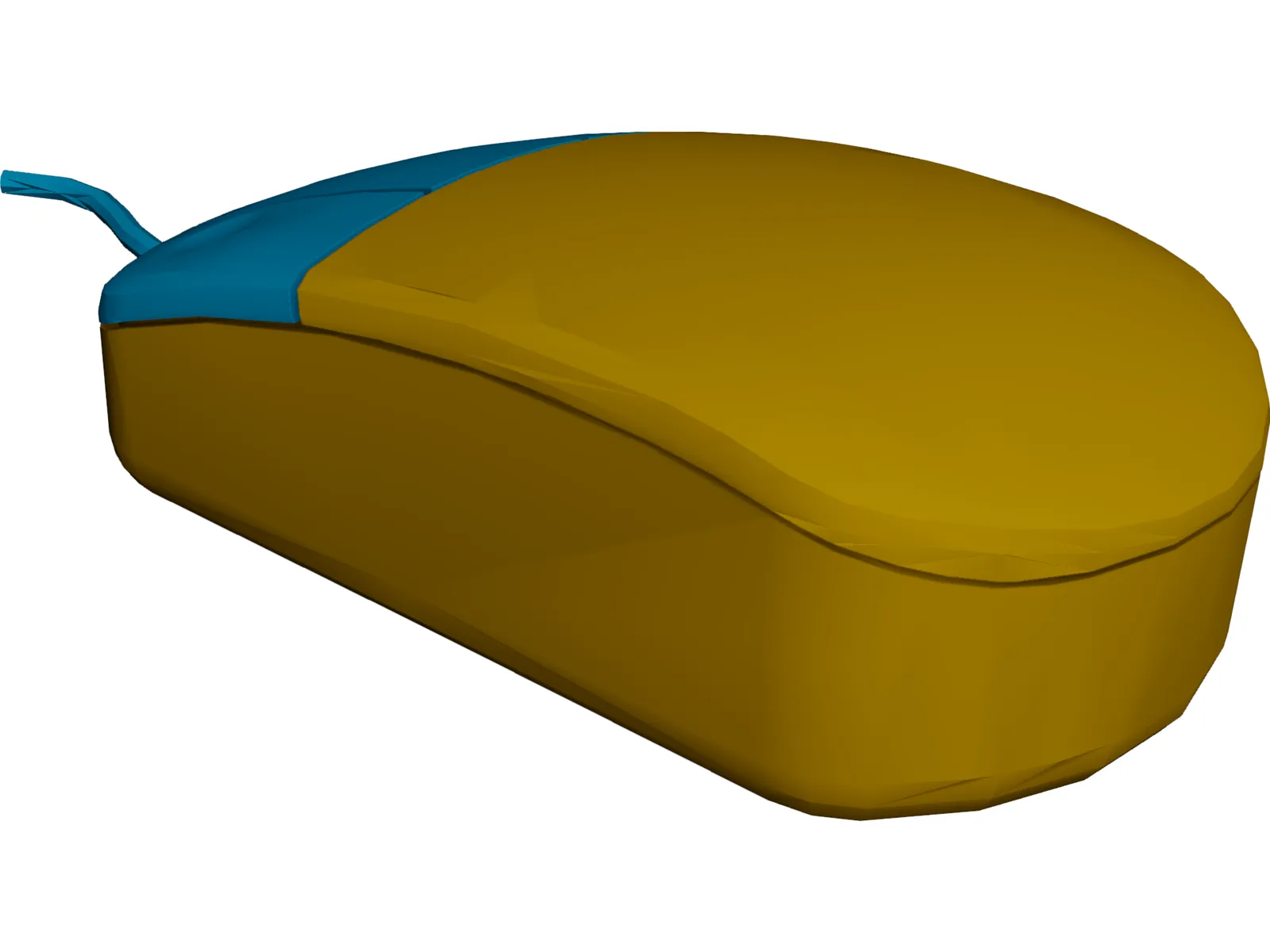 Computer Mouse 3D Model