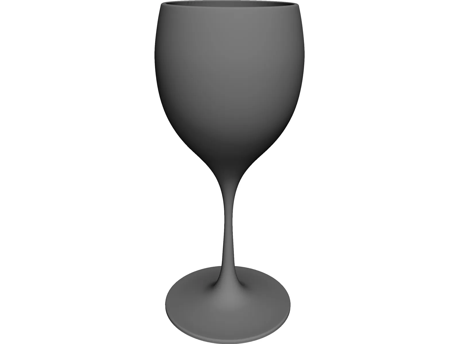 Wine Glass 3D Model