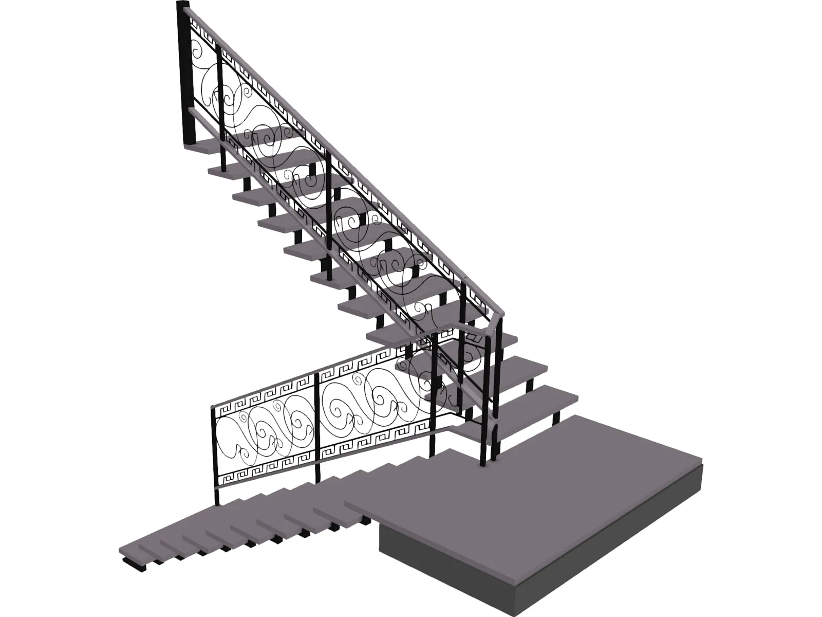 Stair 3D Model