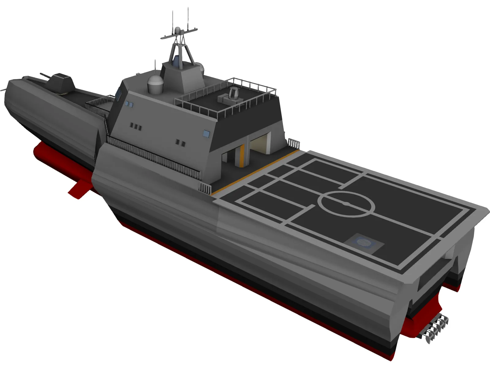 USS Independence (LCS-2) 3D Model