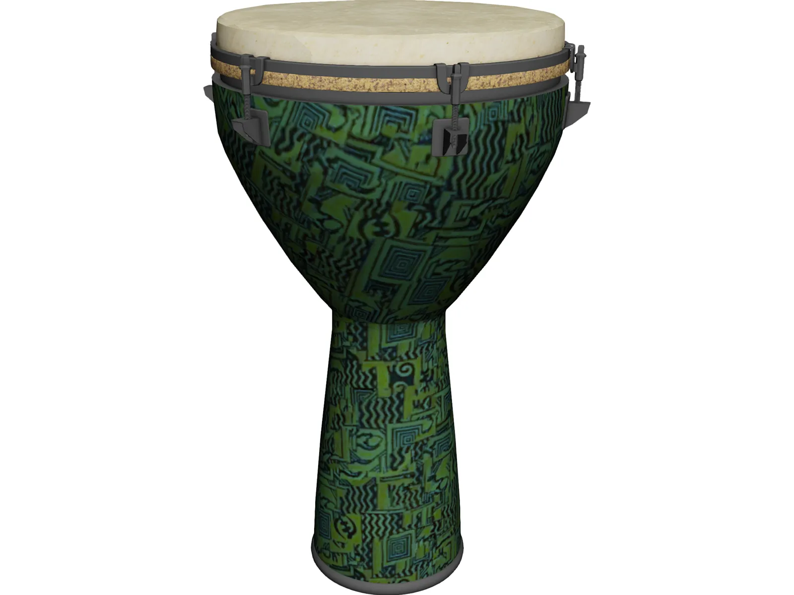 Djembe Remo 3D Model