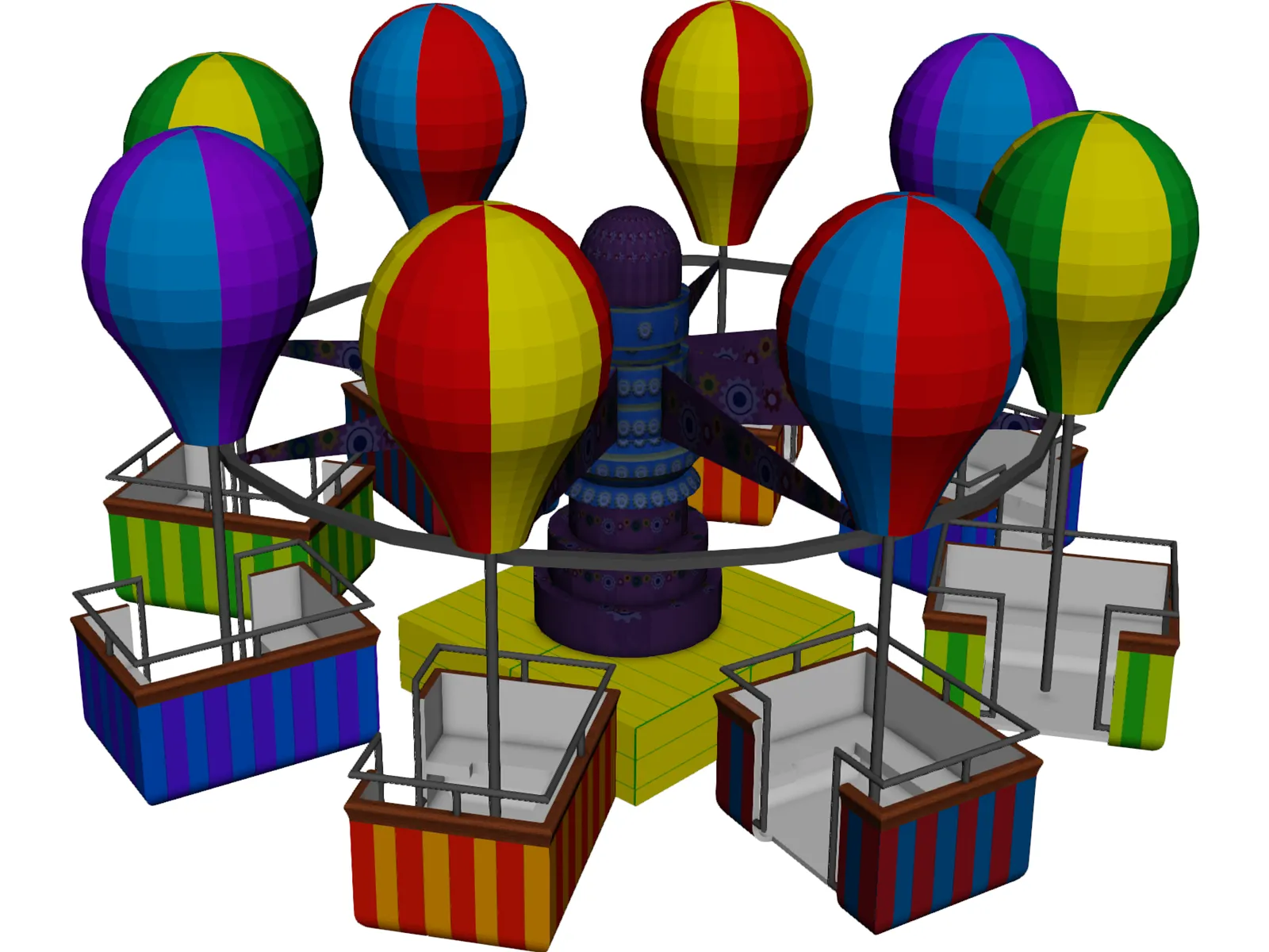 Samba Baloon 3D Model