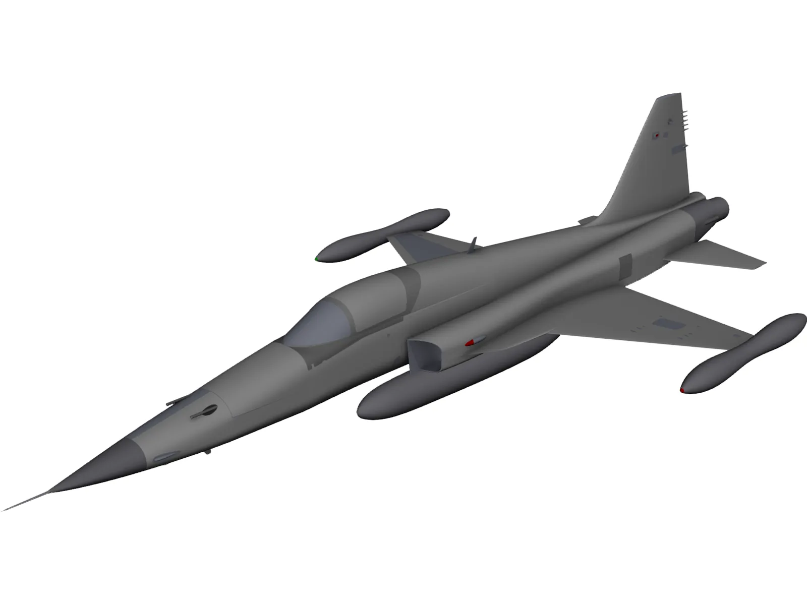 Northrop F-5E Tiger 2 3D Model