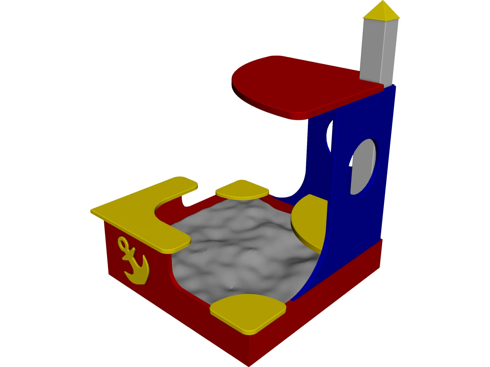 Sandbox 3D Model