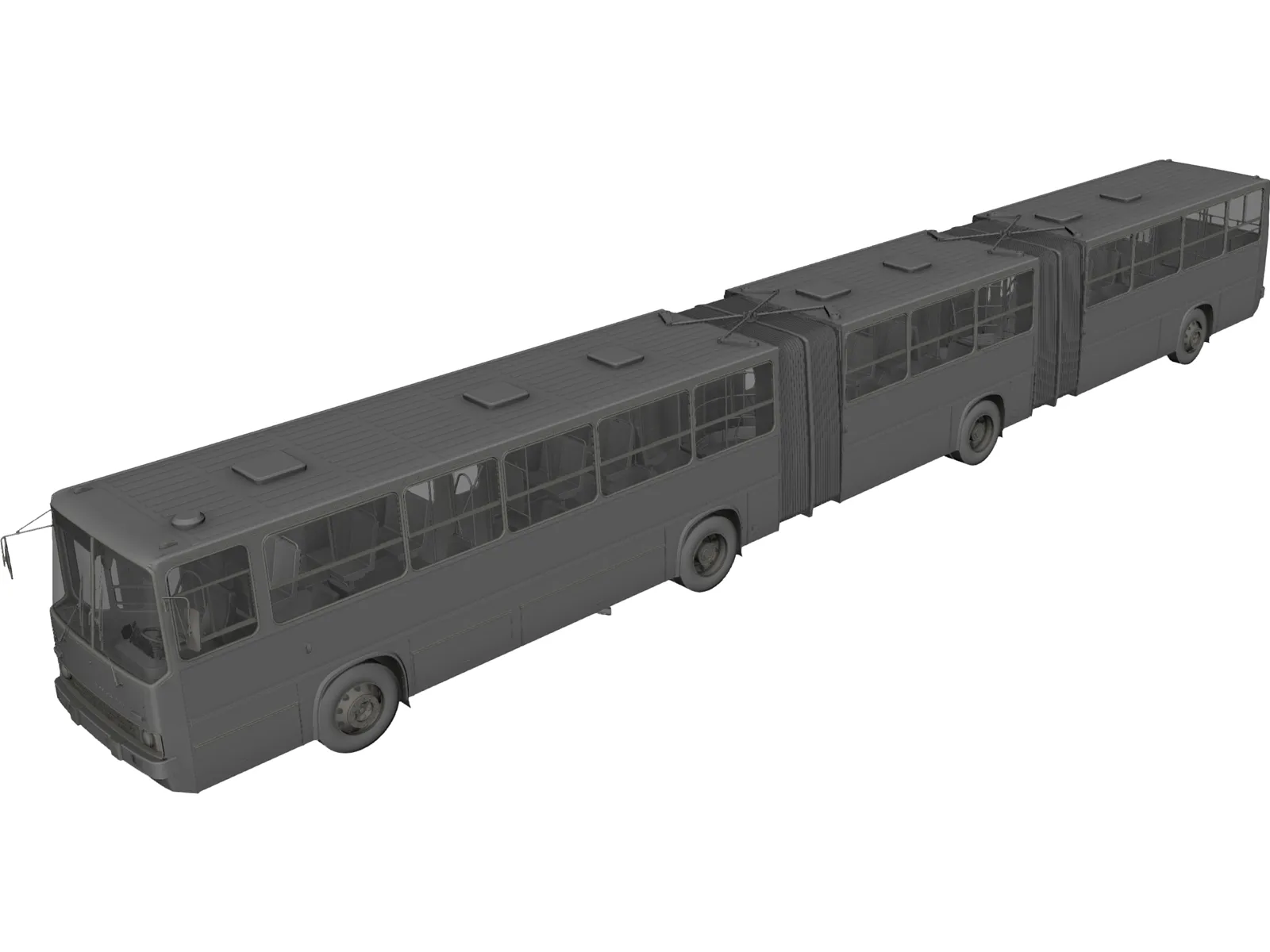 Ikarus 293 3D Model