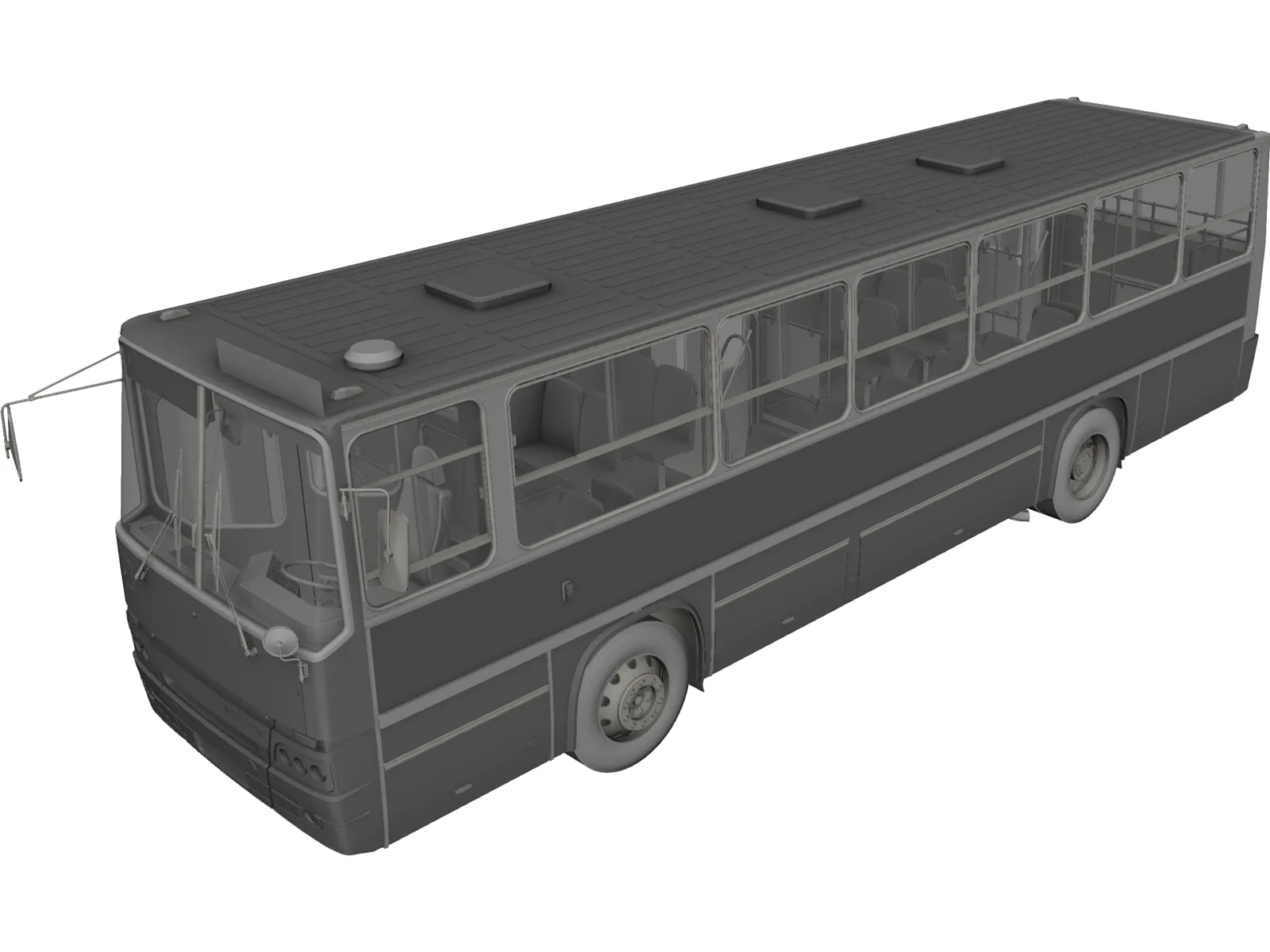 Ikarus 260E 3D Model