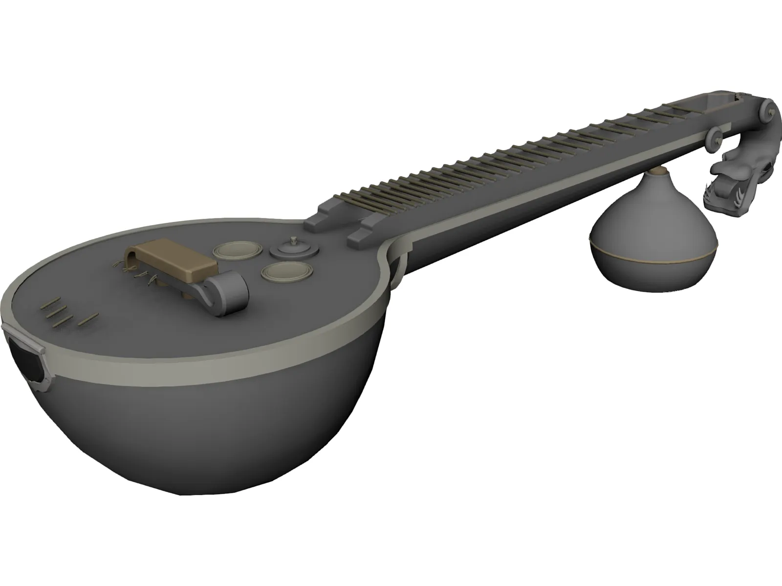 Veena 3D Model