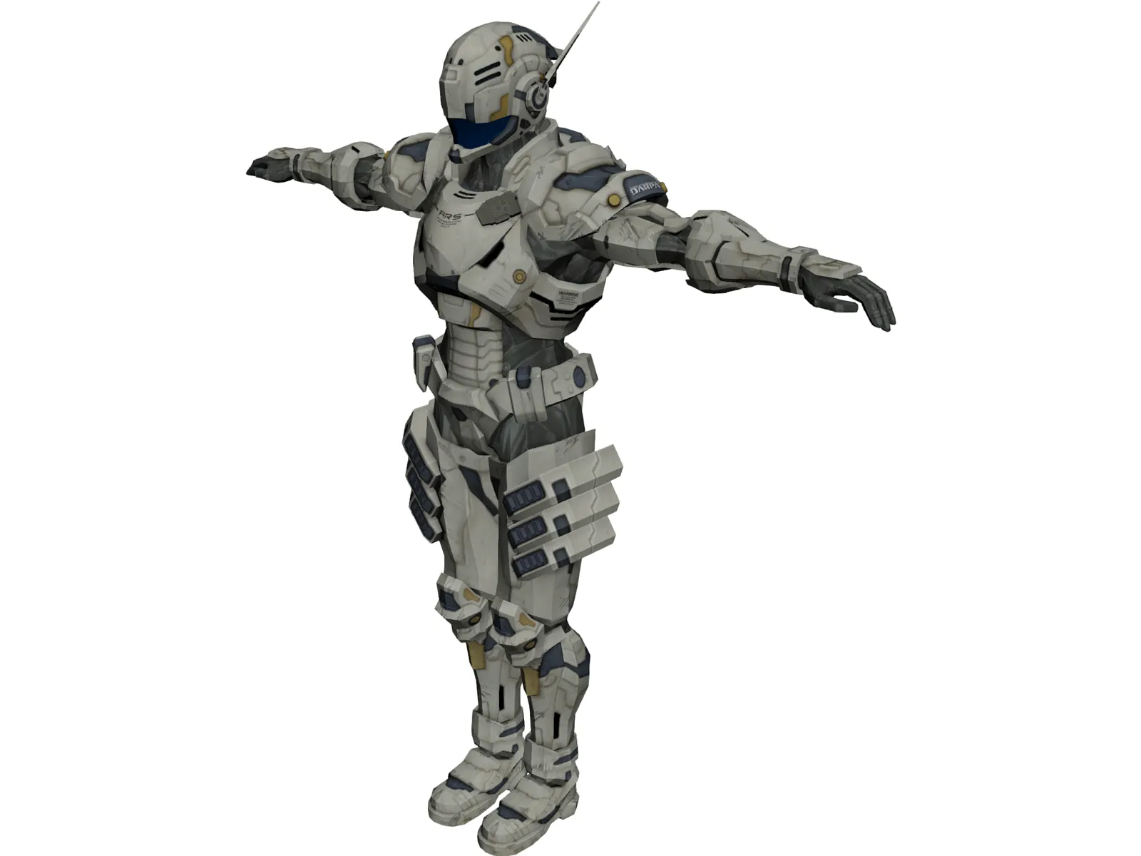 Vanquish Augmented Reaction Suit 3D Model