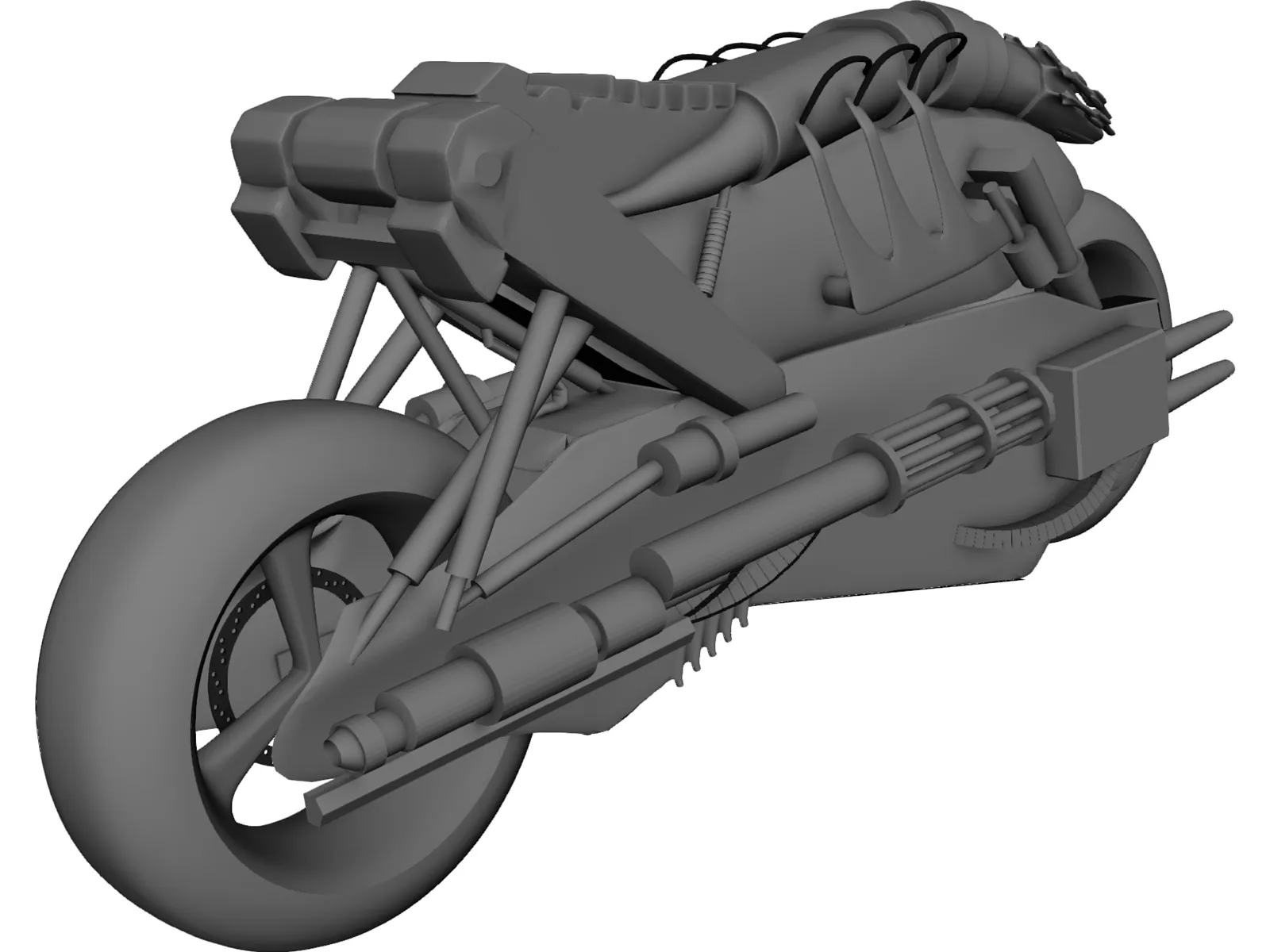 Mototerminator 3D Model