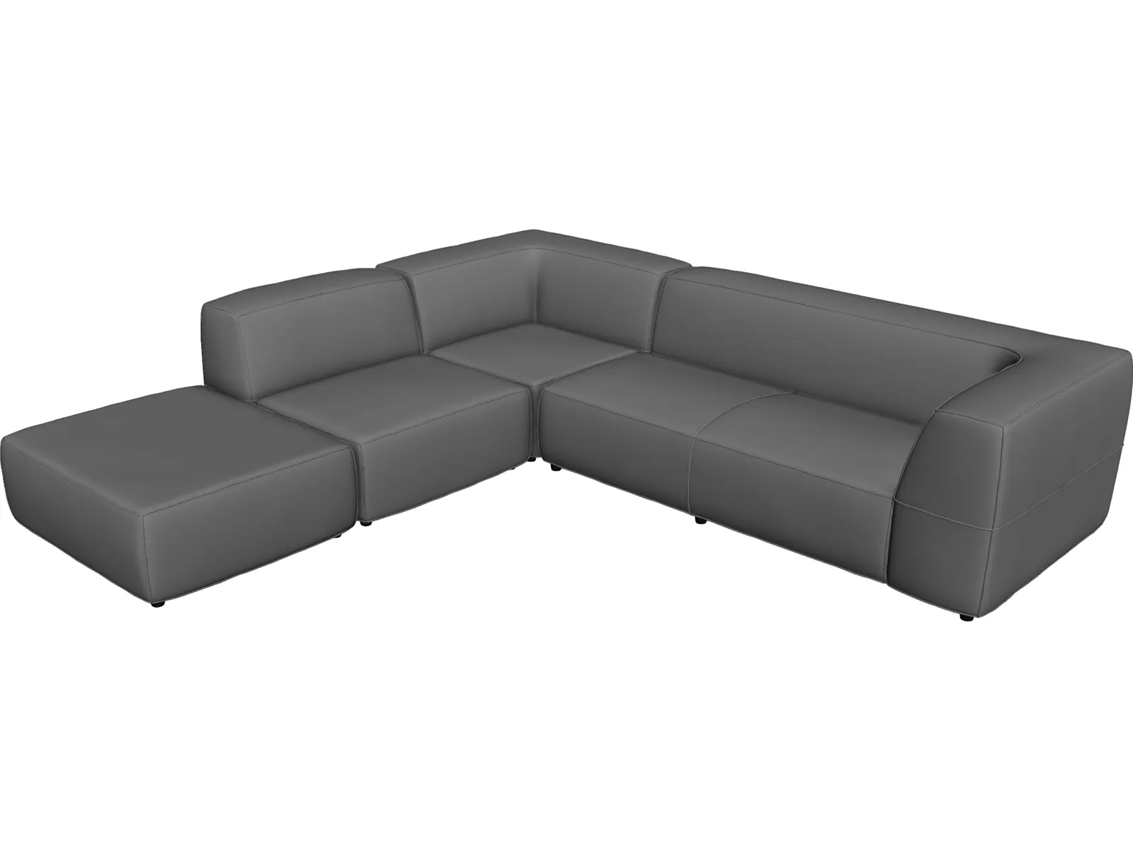 Daisy Sofa 3D Model