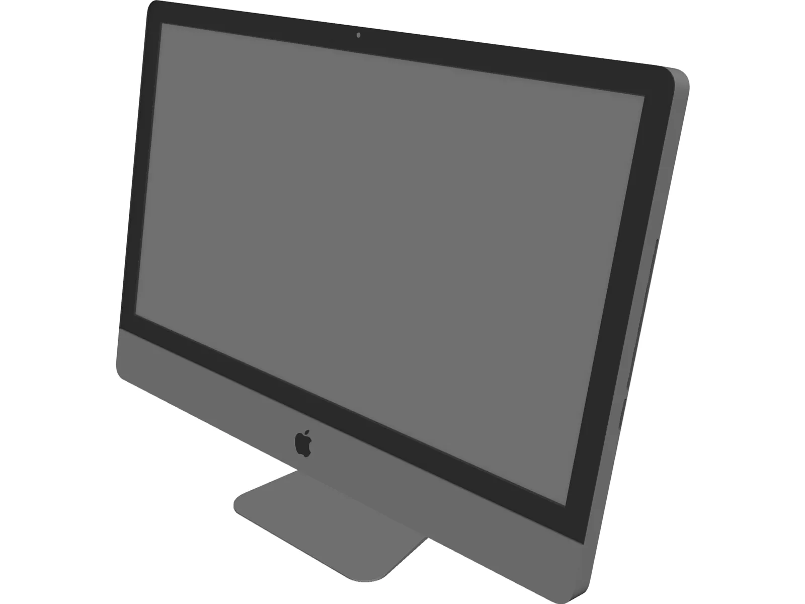 Apple iMac 27 Inch Monitor 3D Model