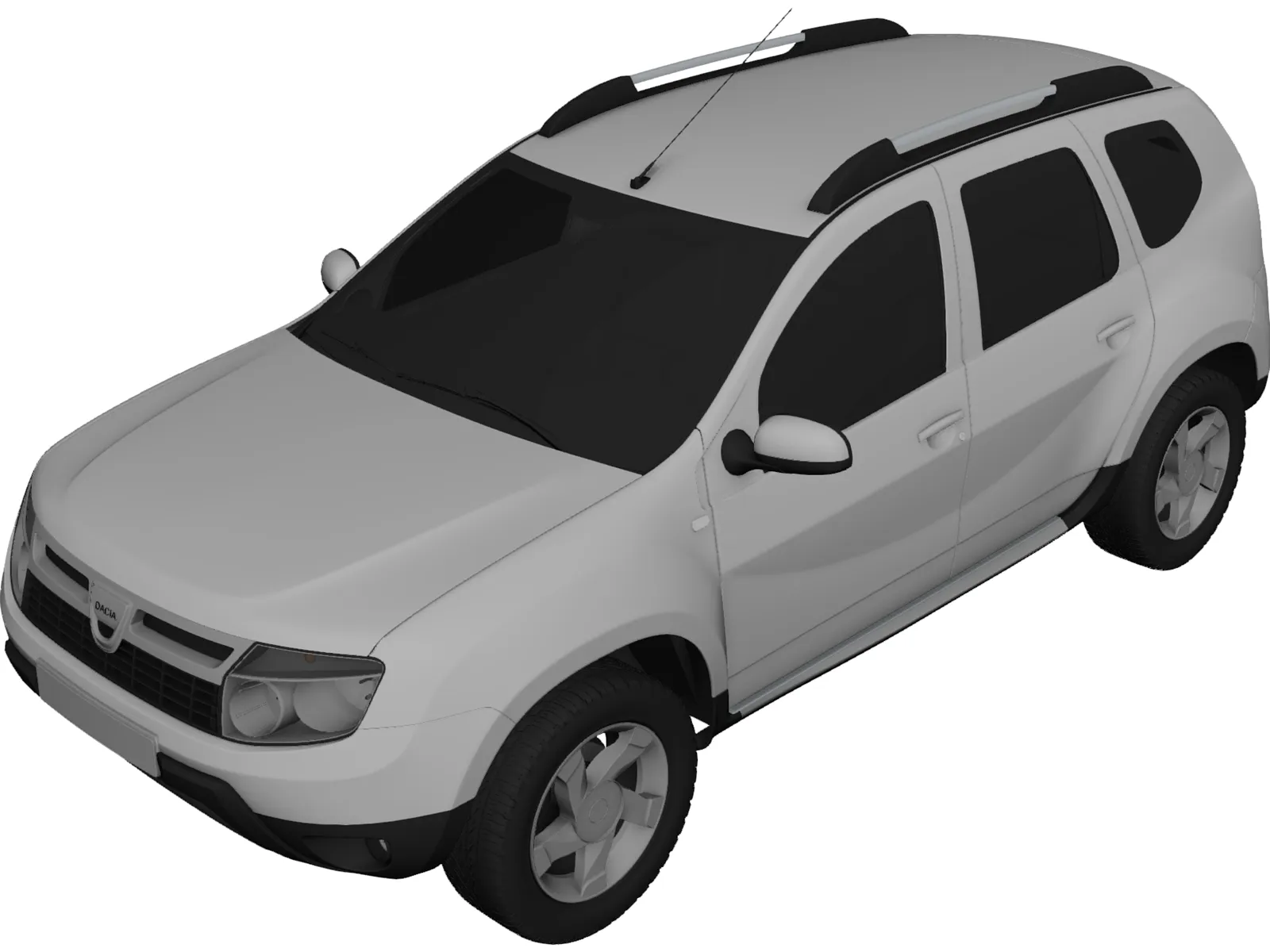 Dacia Duster (2012) 3D Model