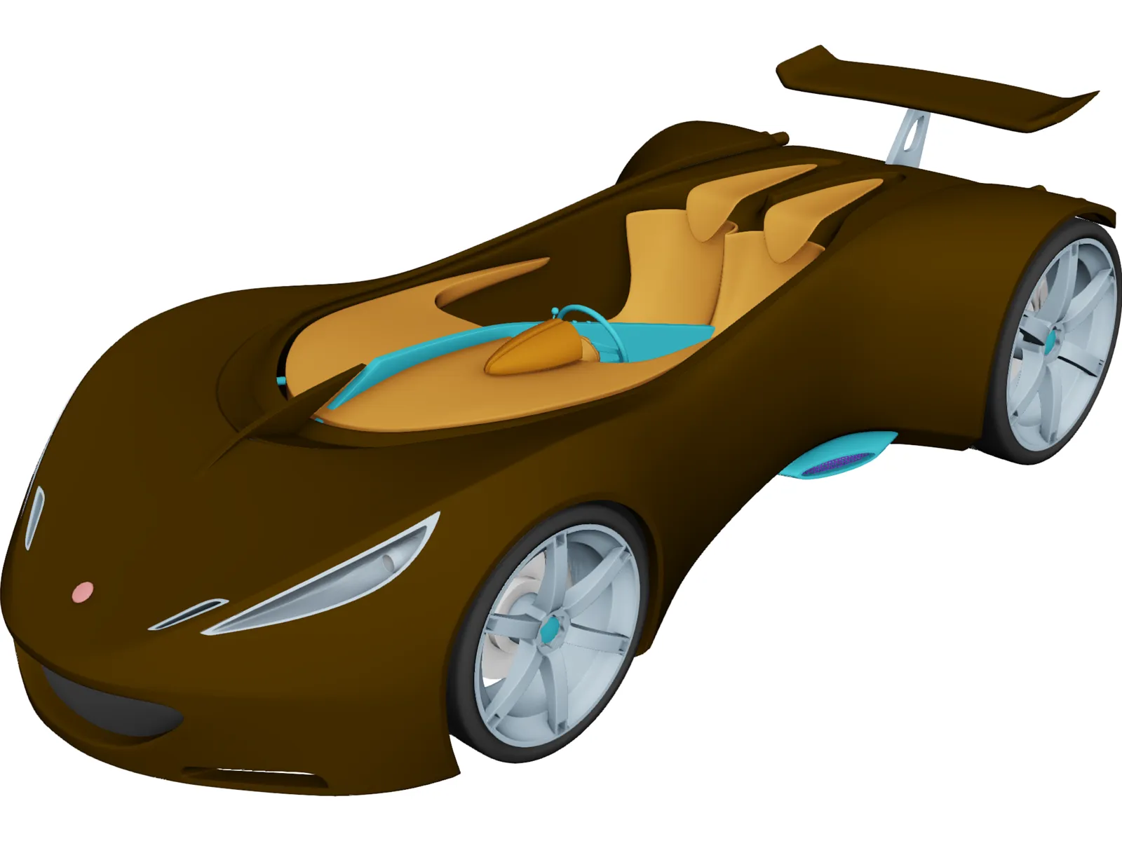 Lotus Hot Wheel Concept 3D Model
