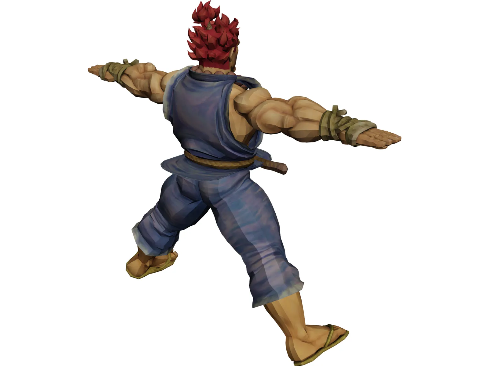 Street Fighter Akuma 3D Stl