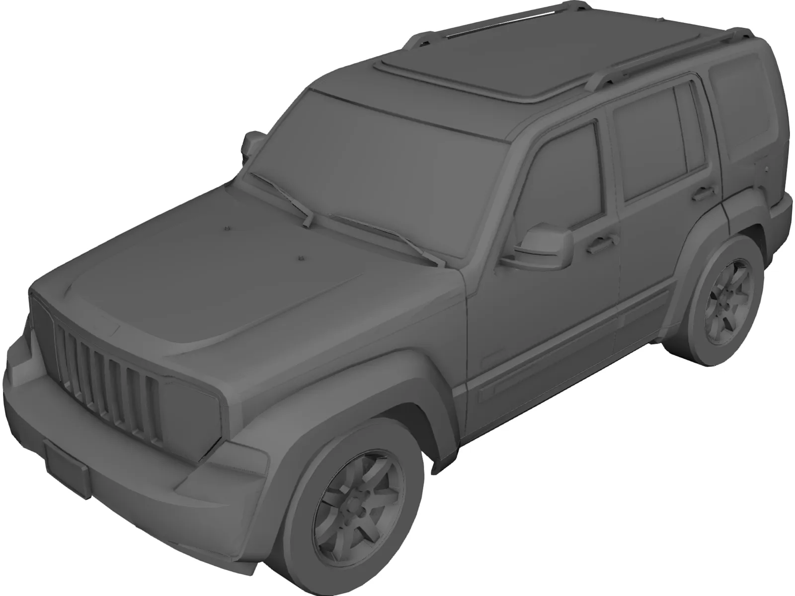 Jeep Liberty (2010) 3D Model