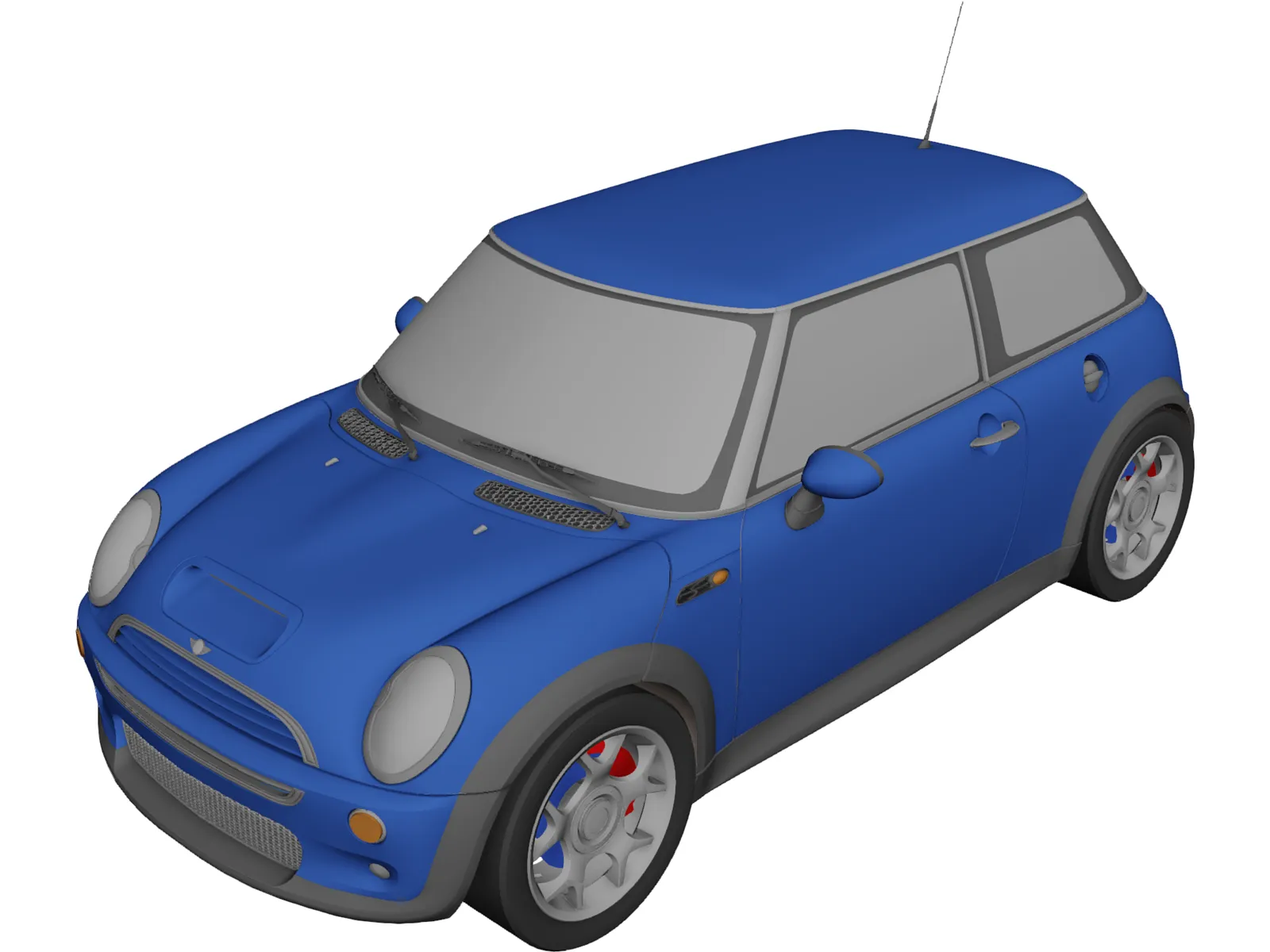 Mini Cooper S 3D Model