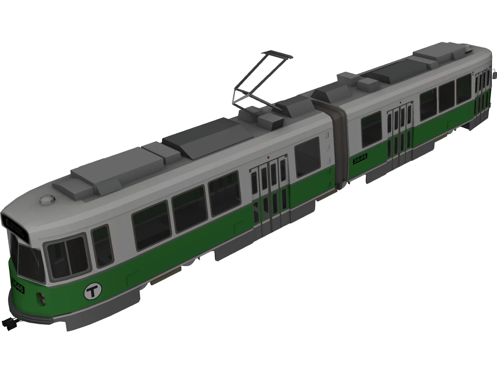 Streetcar 3D Model