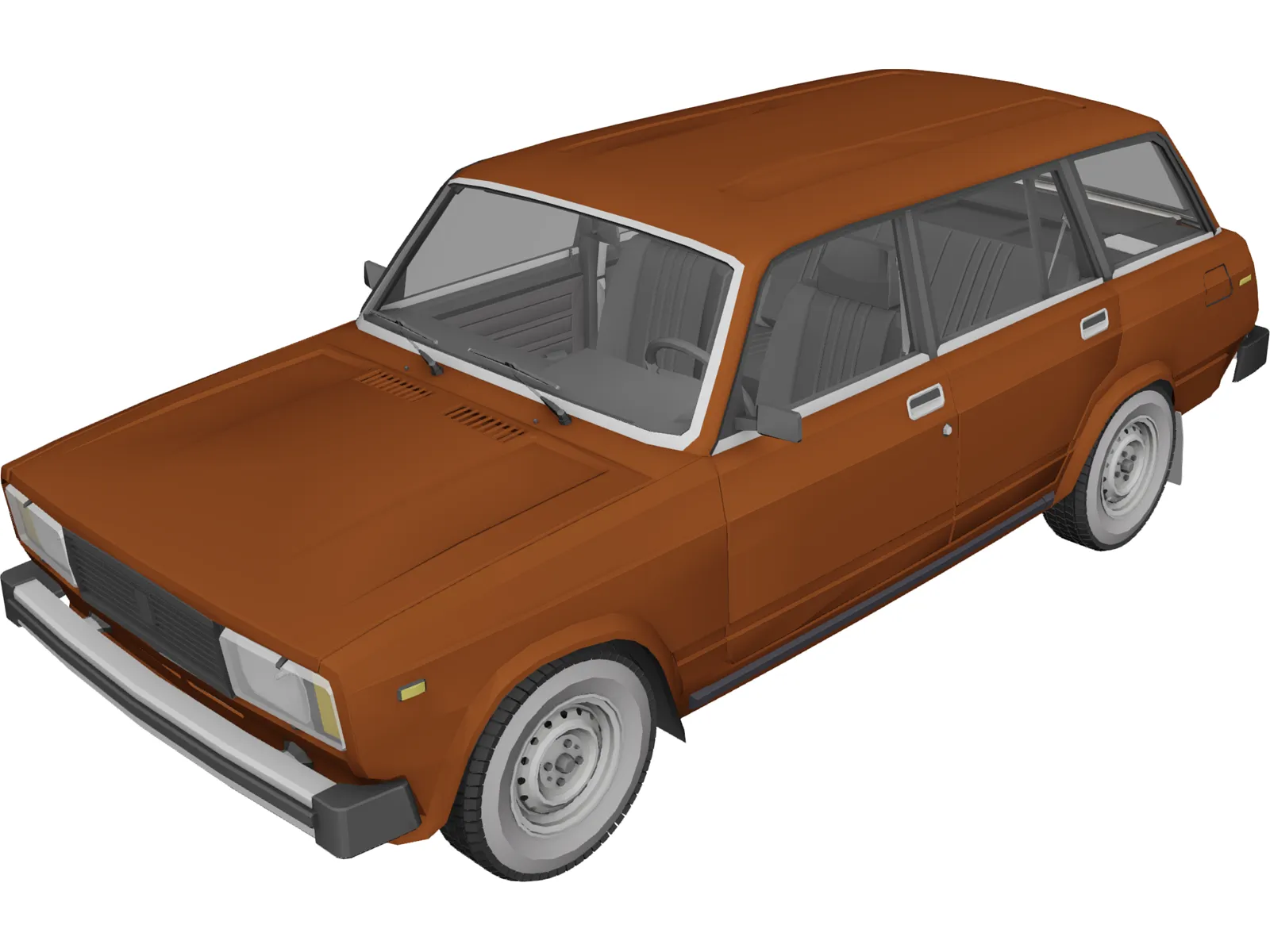 VAZ Lada 2104 3D Model