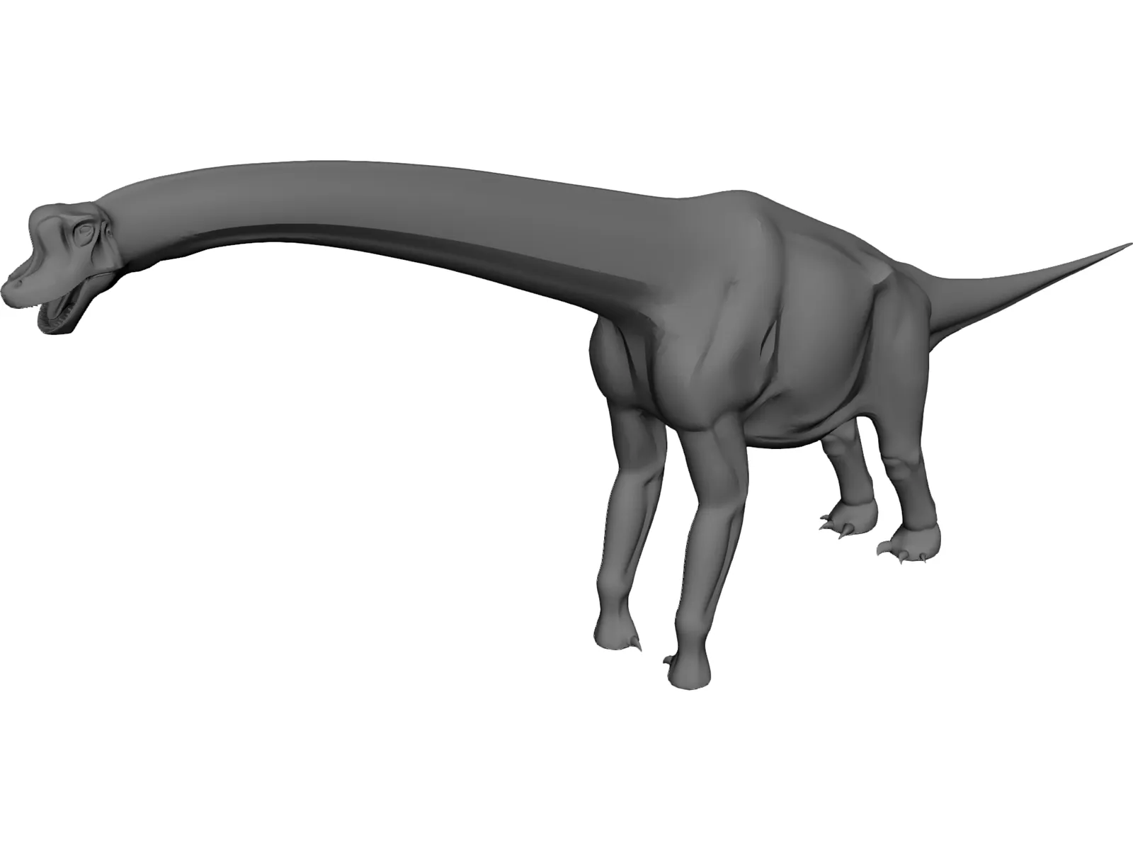 Brachiosaurus 3D Model