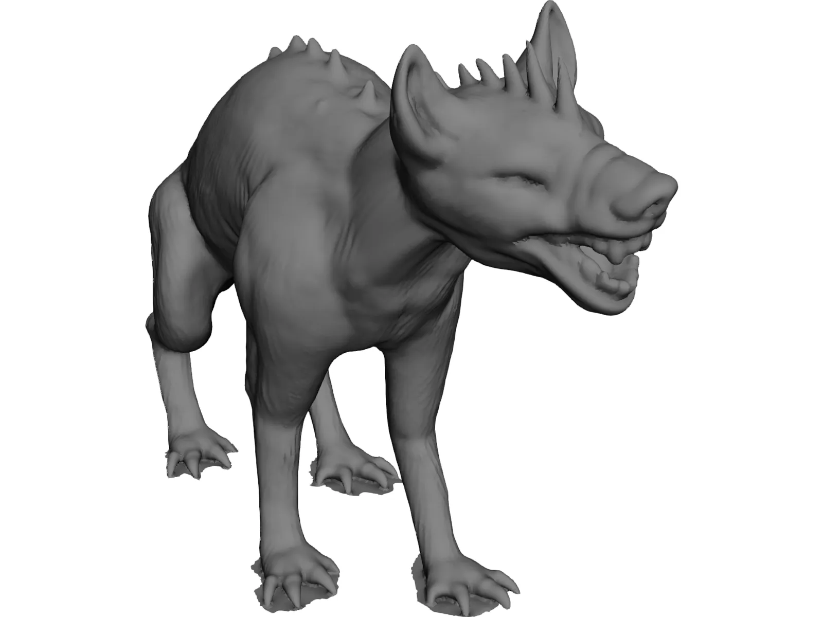 Chupacabra 3D Model