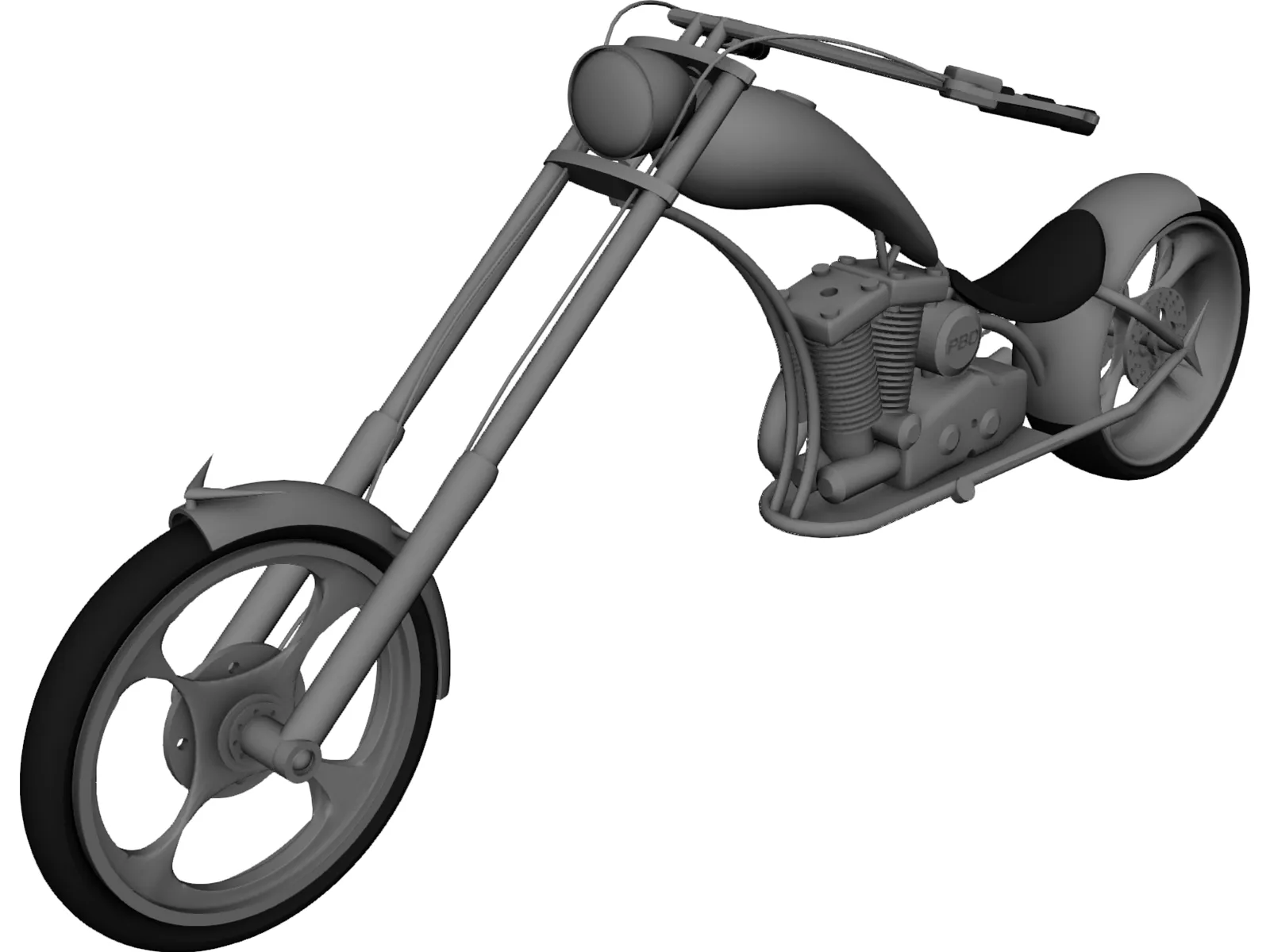 Chopper 3D Model