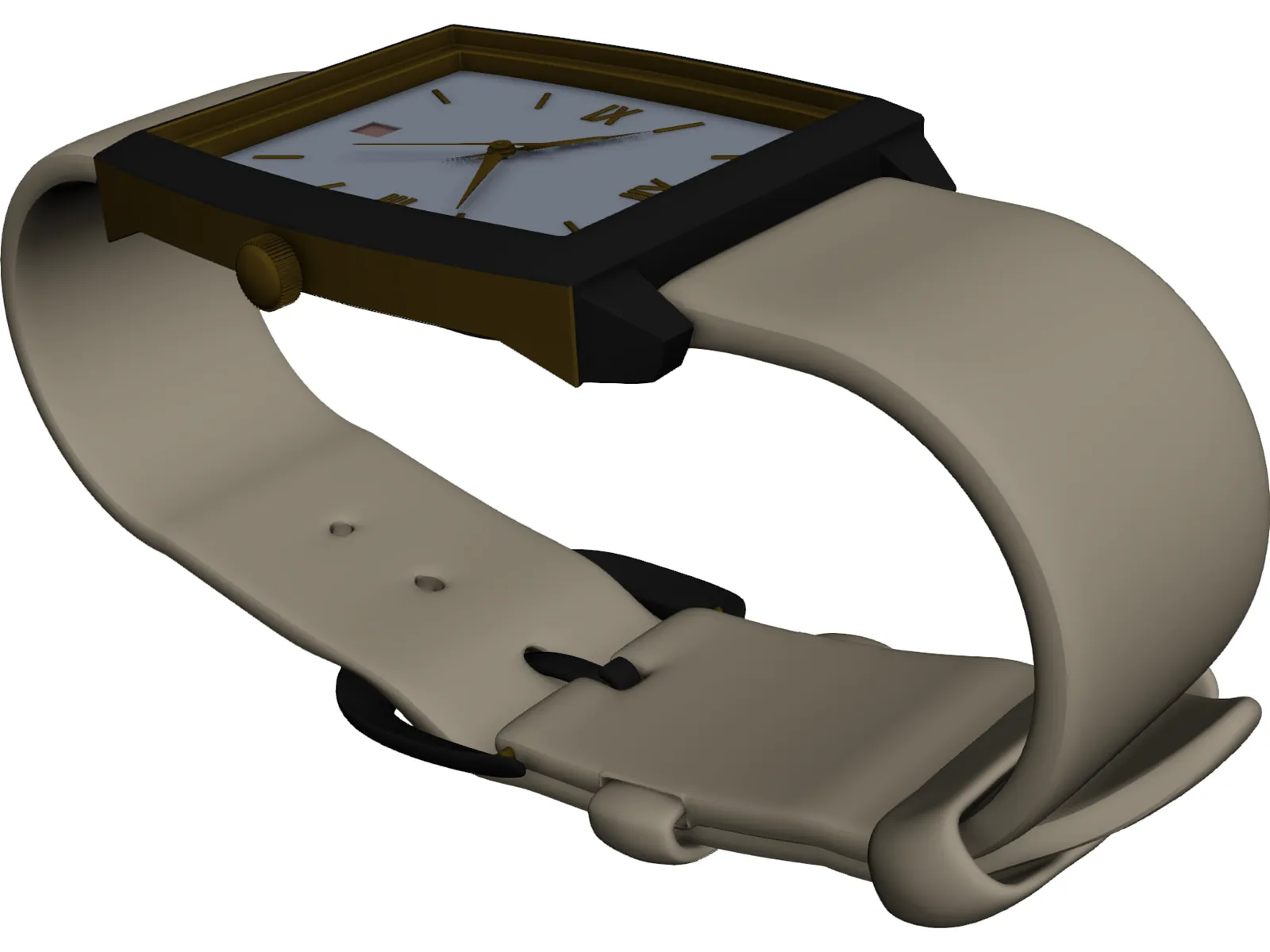 Wrist Watch 3D Model