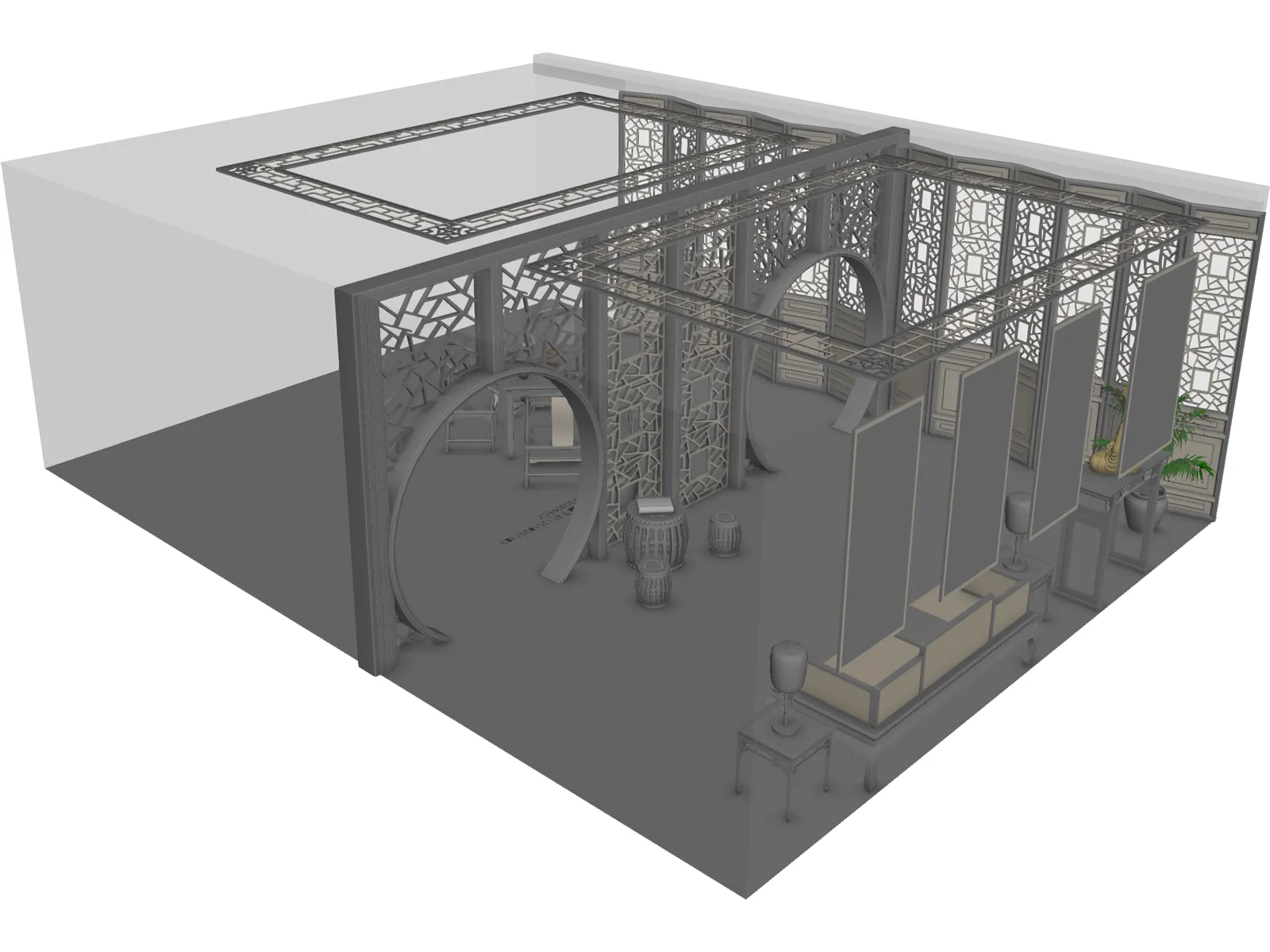 Restaurant 3D Model