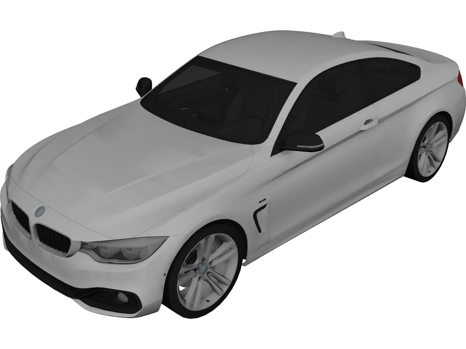 BMW 4-Series 435i (2014) 3D Model