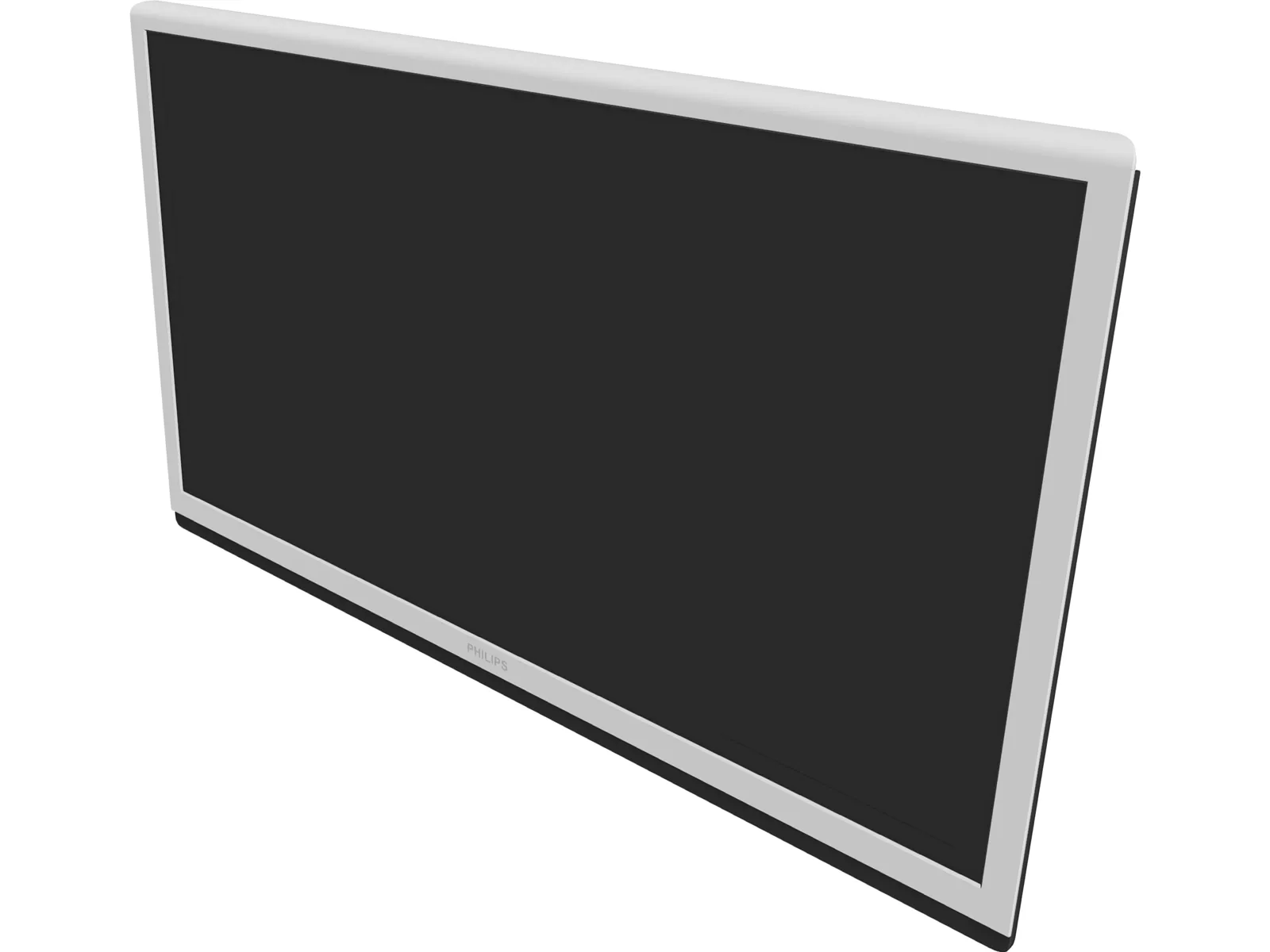 Philips LED TV 42 inch 3D Model (2013) - 3DCADBrowser