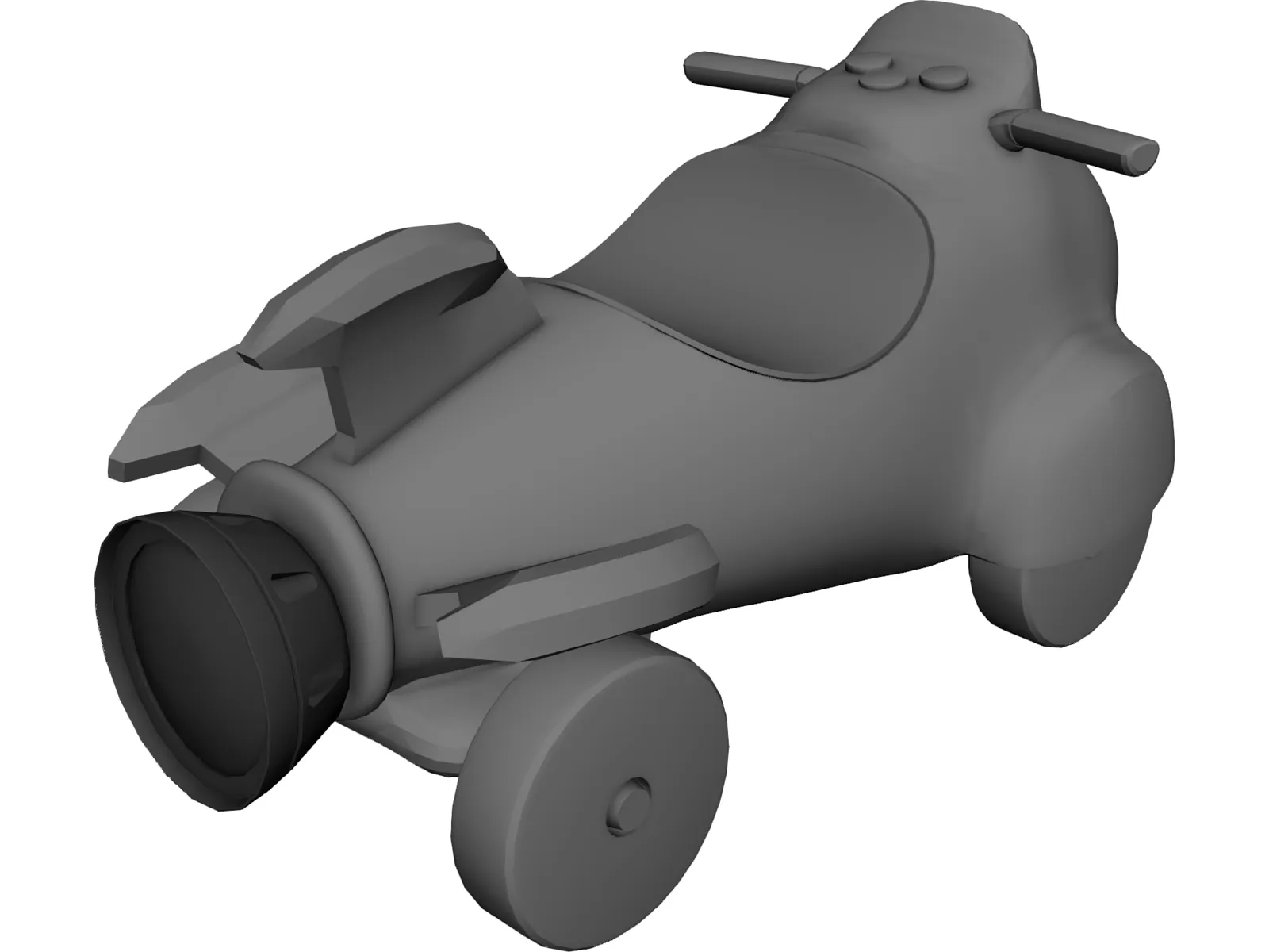 Rocket 3D Model