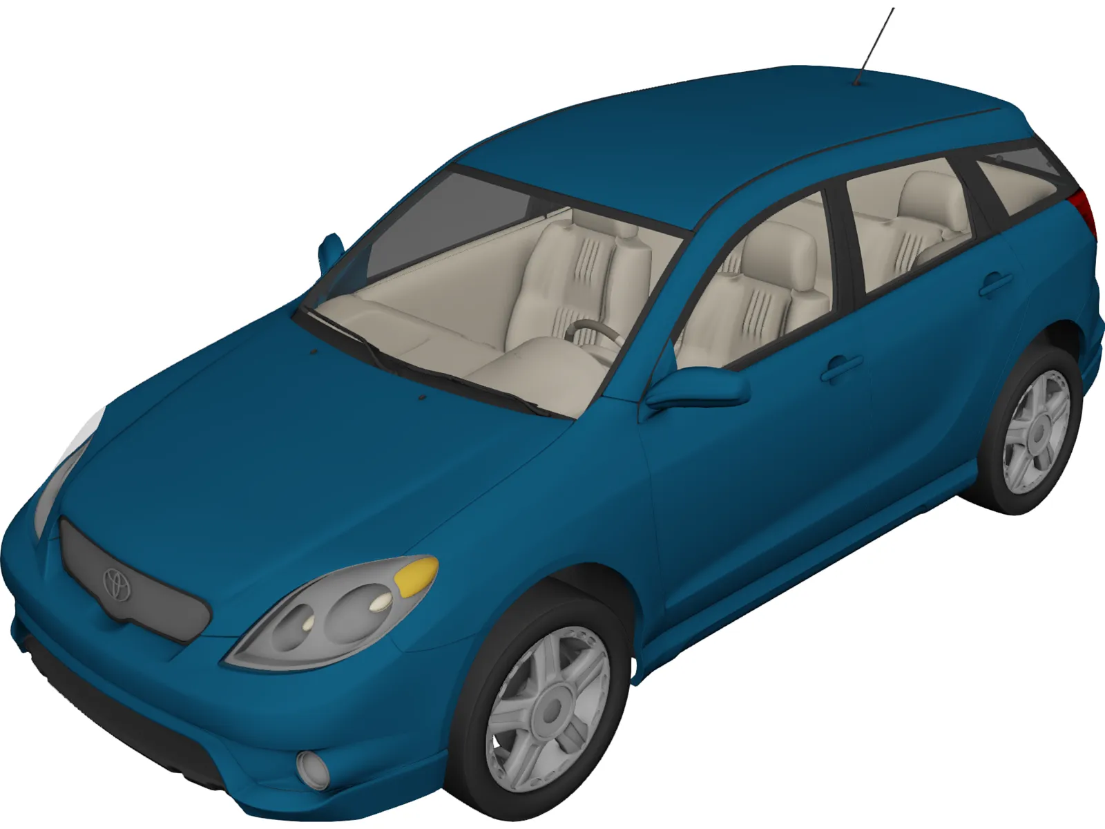 Toyota Matrix 3D Model