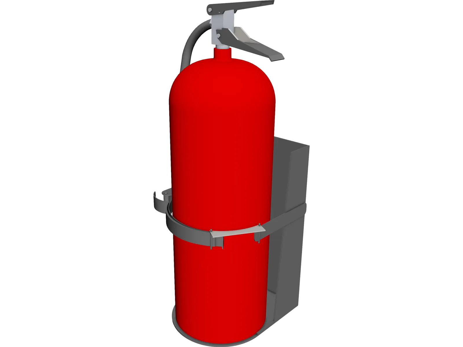 Fire Extinguisher 20lb 3D Model