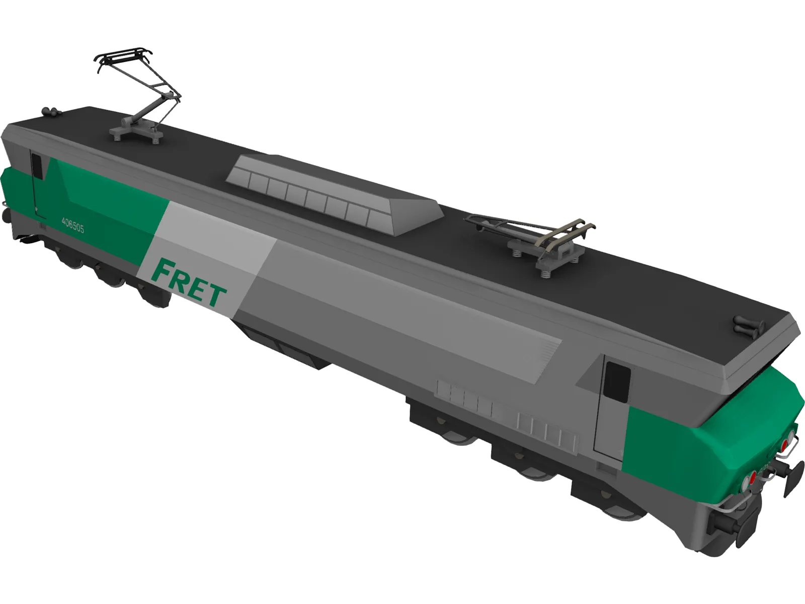 SNCF CC406505 3D Model