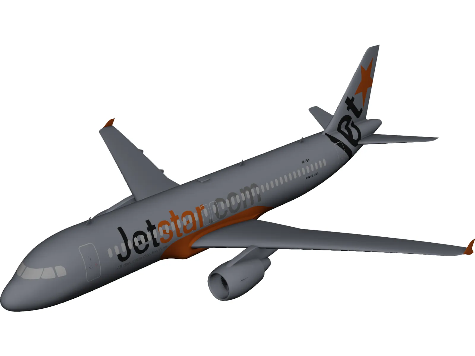 Airbus A320 3D Model