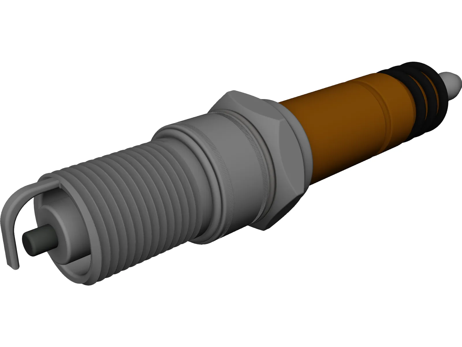 Bosch Spark Plug 3D Model