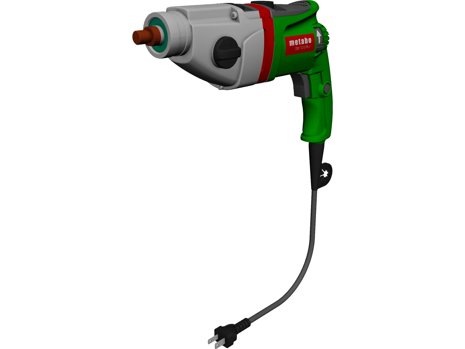 Power Drill Metabo SBE 1010 Plus 3D Model