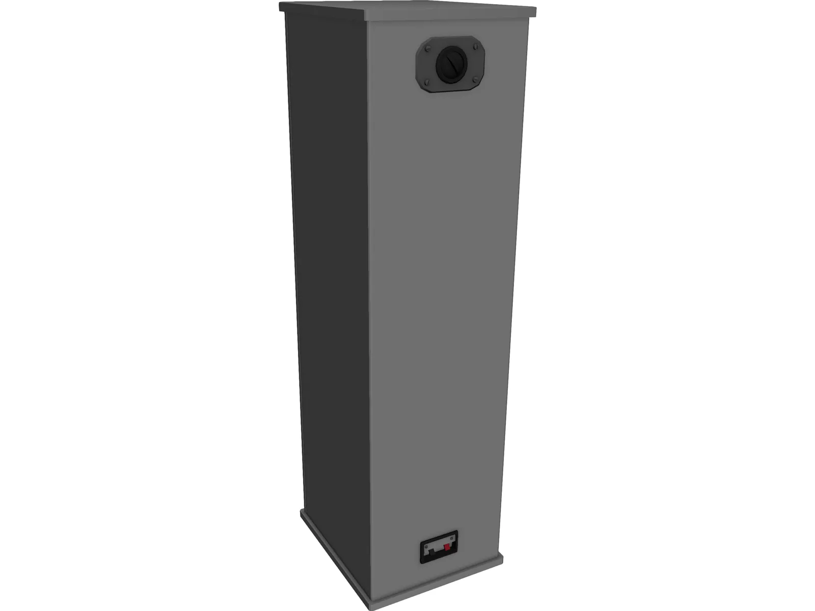 Hi-Fi Speaker 3D Model