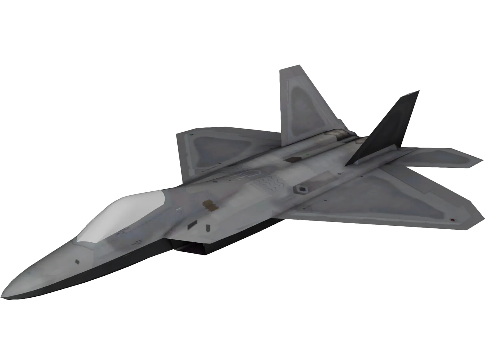 F/A-22 Raptor 3D Model